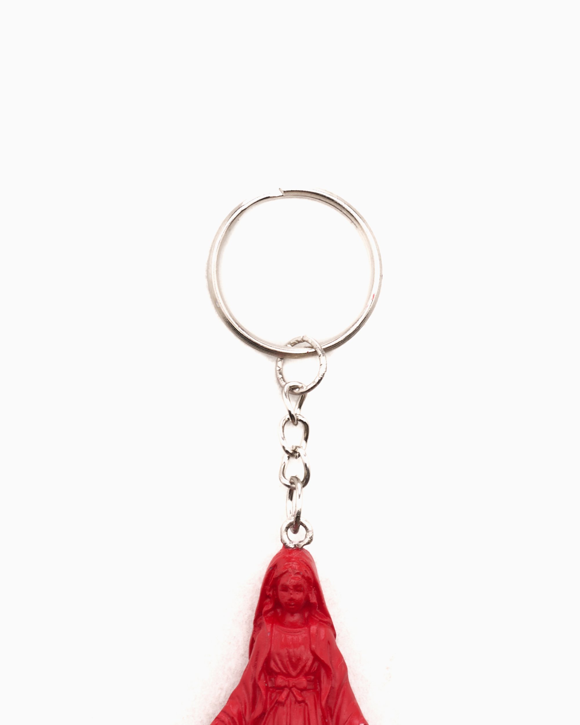 Maria With Heart Key Ring - by Metalmorphose