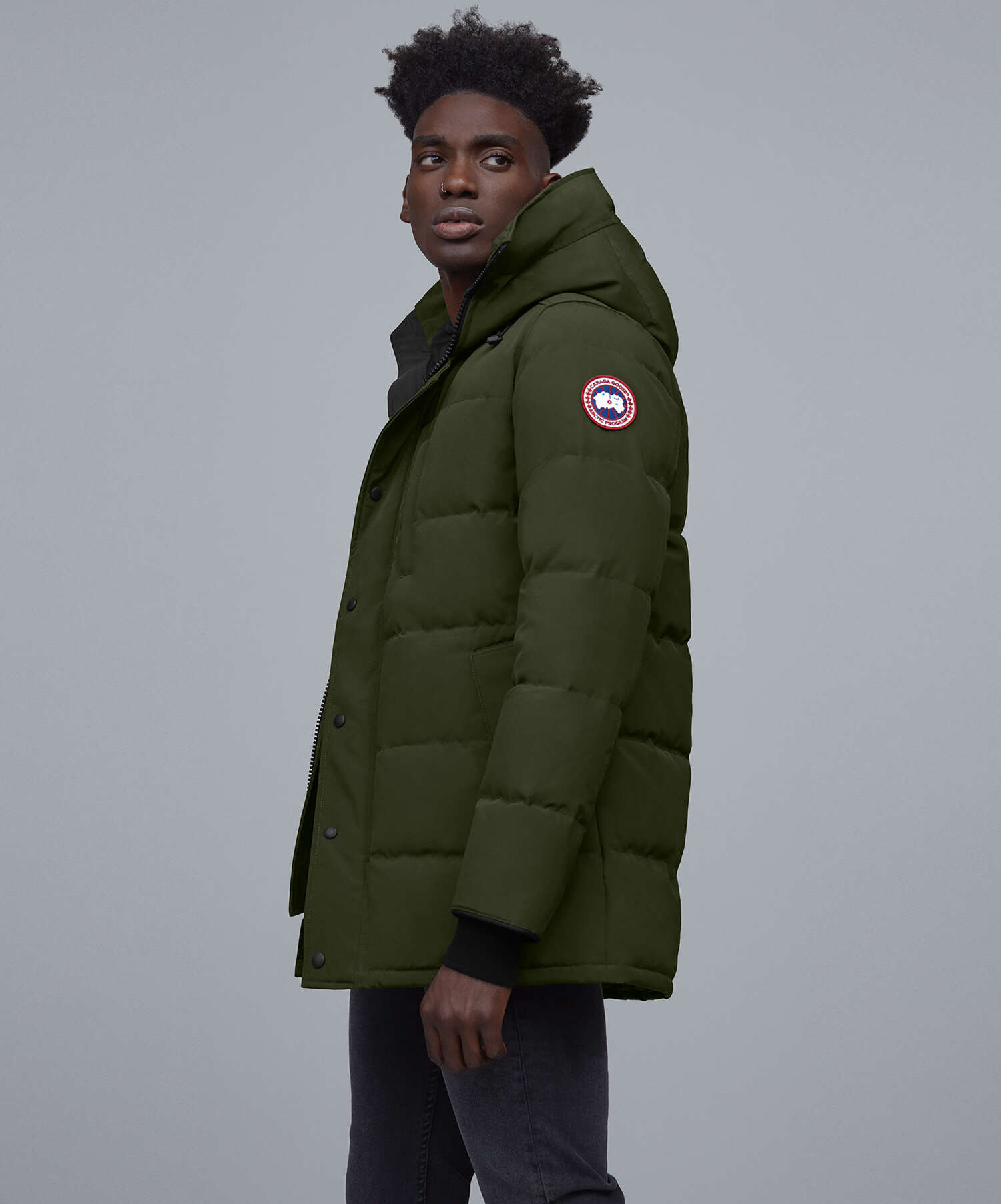 Parka Canada Goose Carson Hombre Verde 3805M 49 Comprar Online en
