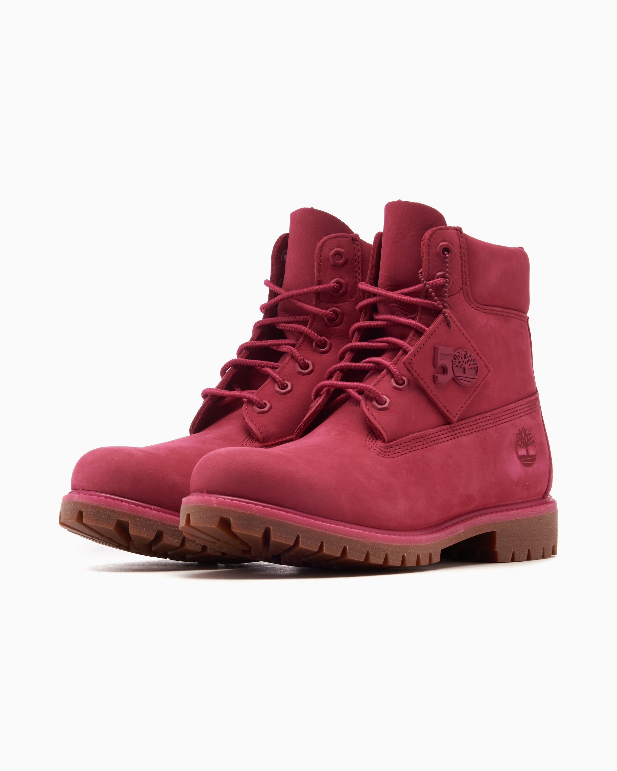 Timberland bordeaux rood sales