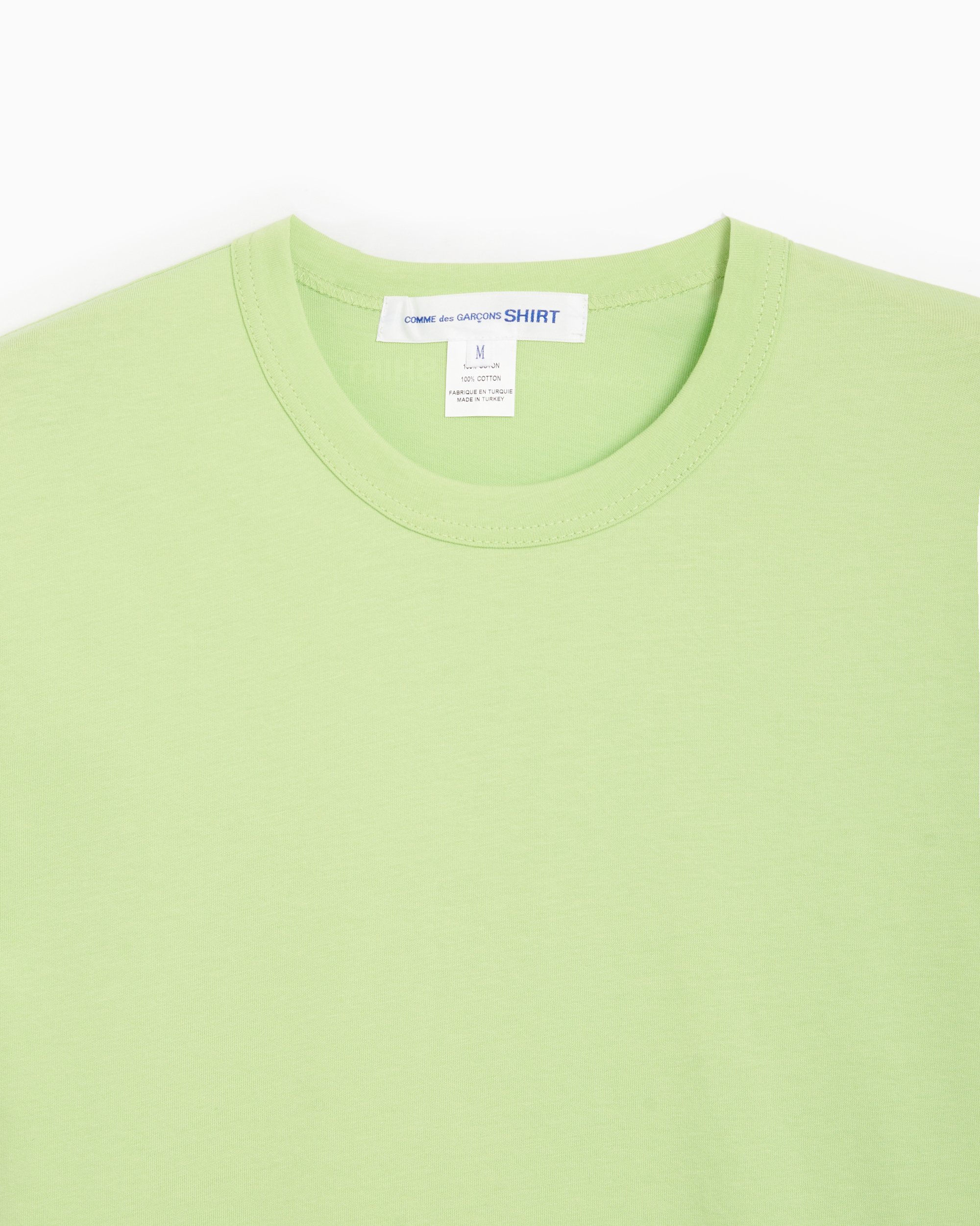 Comme Des Garçons Shirt Men's Knit T- Shirt Men's T-Shirt Green FN