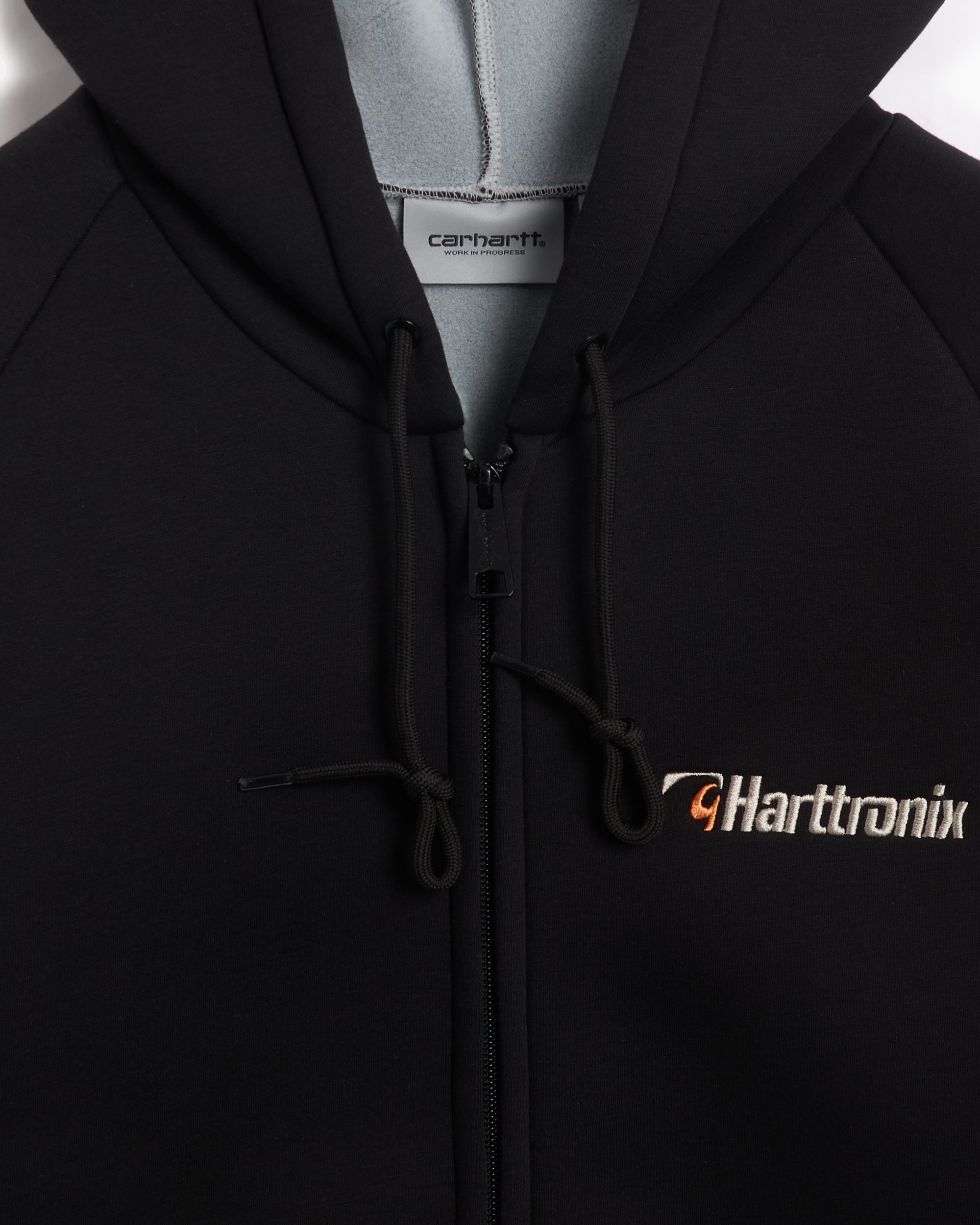 Carhartt WIP Harttronix Men's Car-Lux Zip Hoodie Zwart