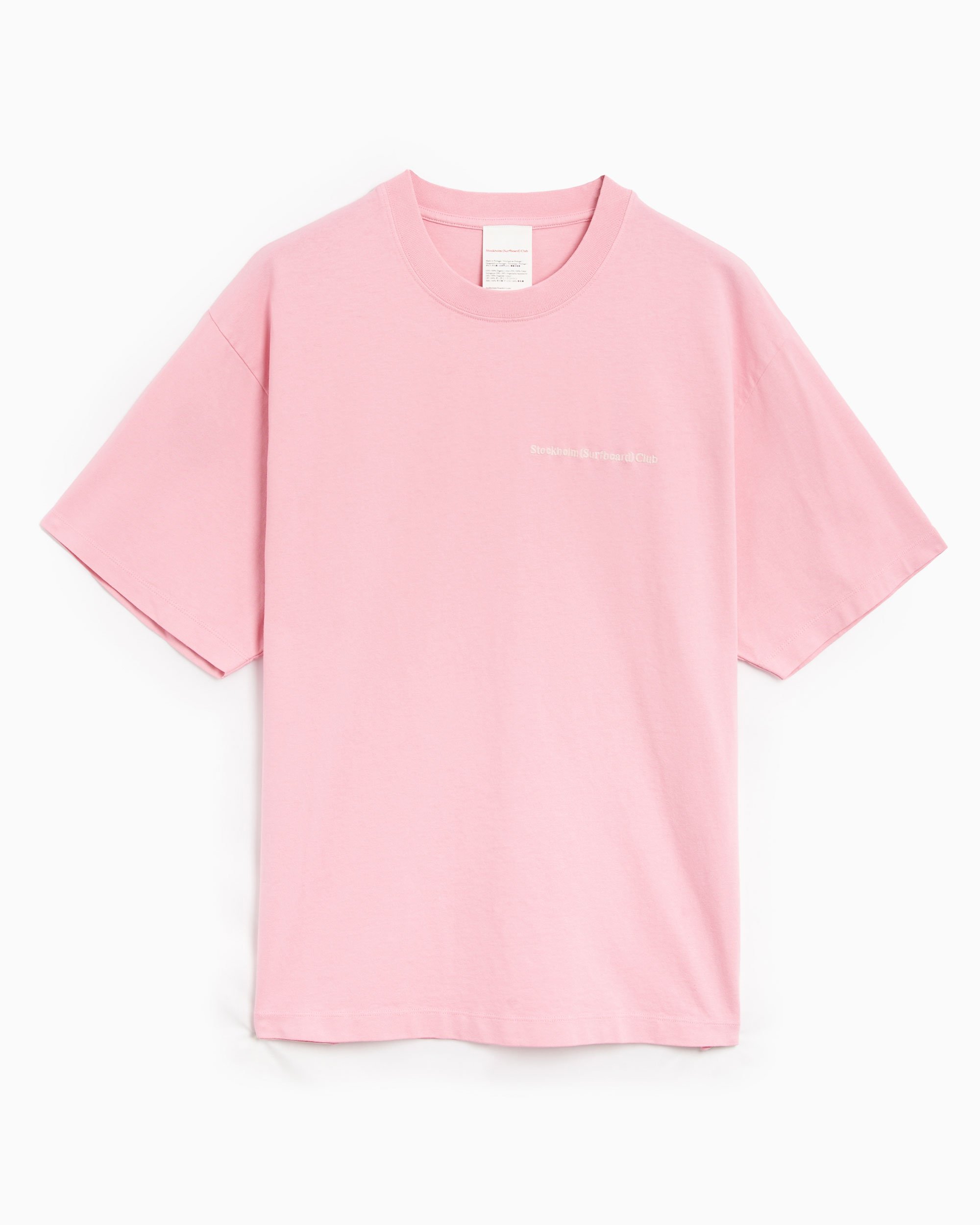 Stockholm (Surfboard) Club Leaf Men's T-Shirt Pink U1000042-Pink 