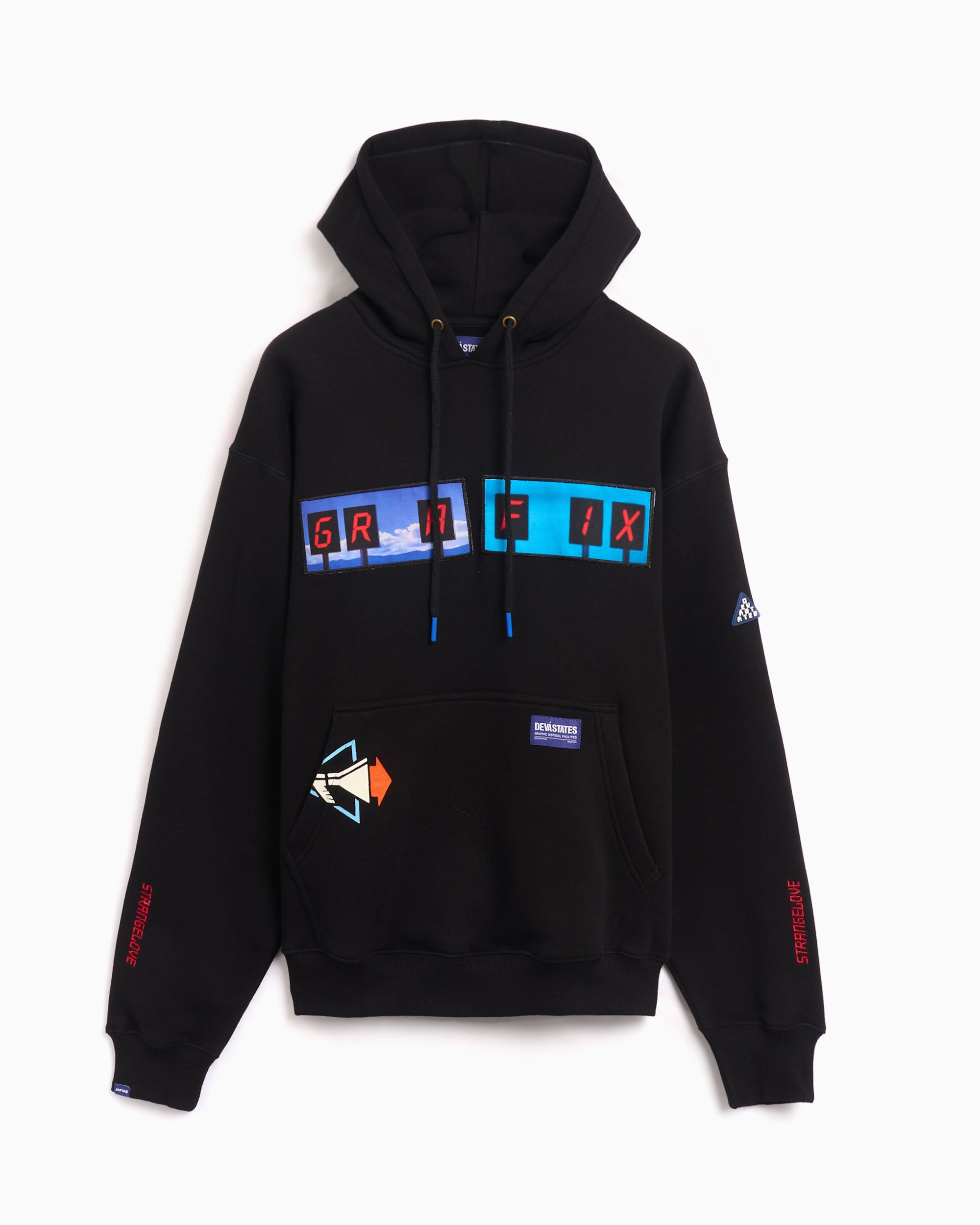 DEVA STATES Strangelove Men s Hoodie Black DSC1B202F24 FOOTDISTRICT