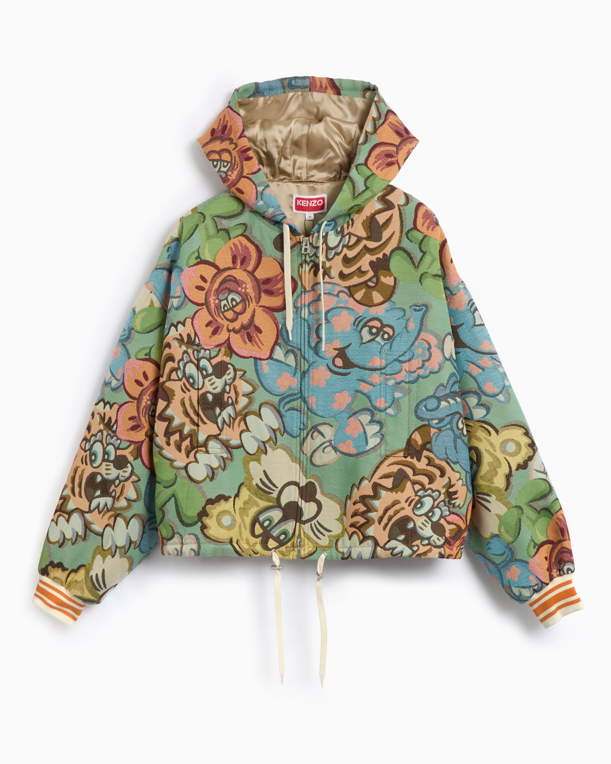 Kenzo By Verdy Collection Men's Hooded Parka Multi