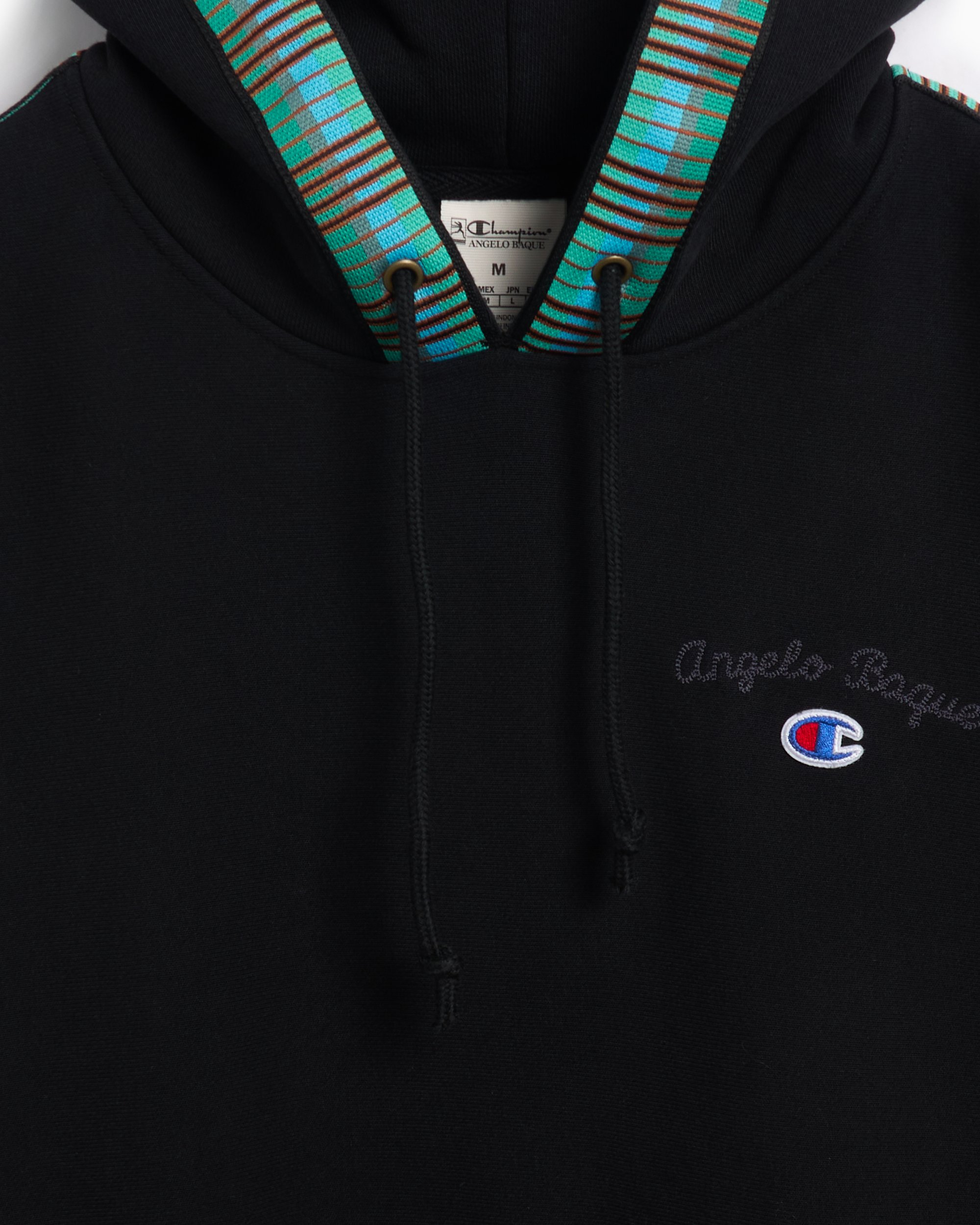 Champion mens hoodie black store