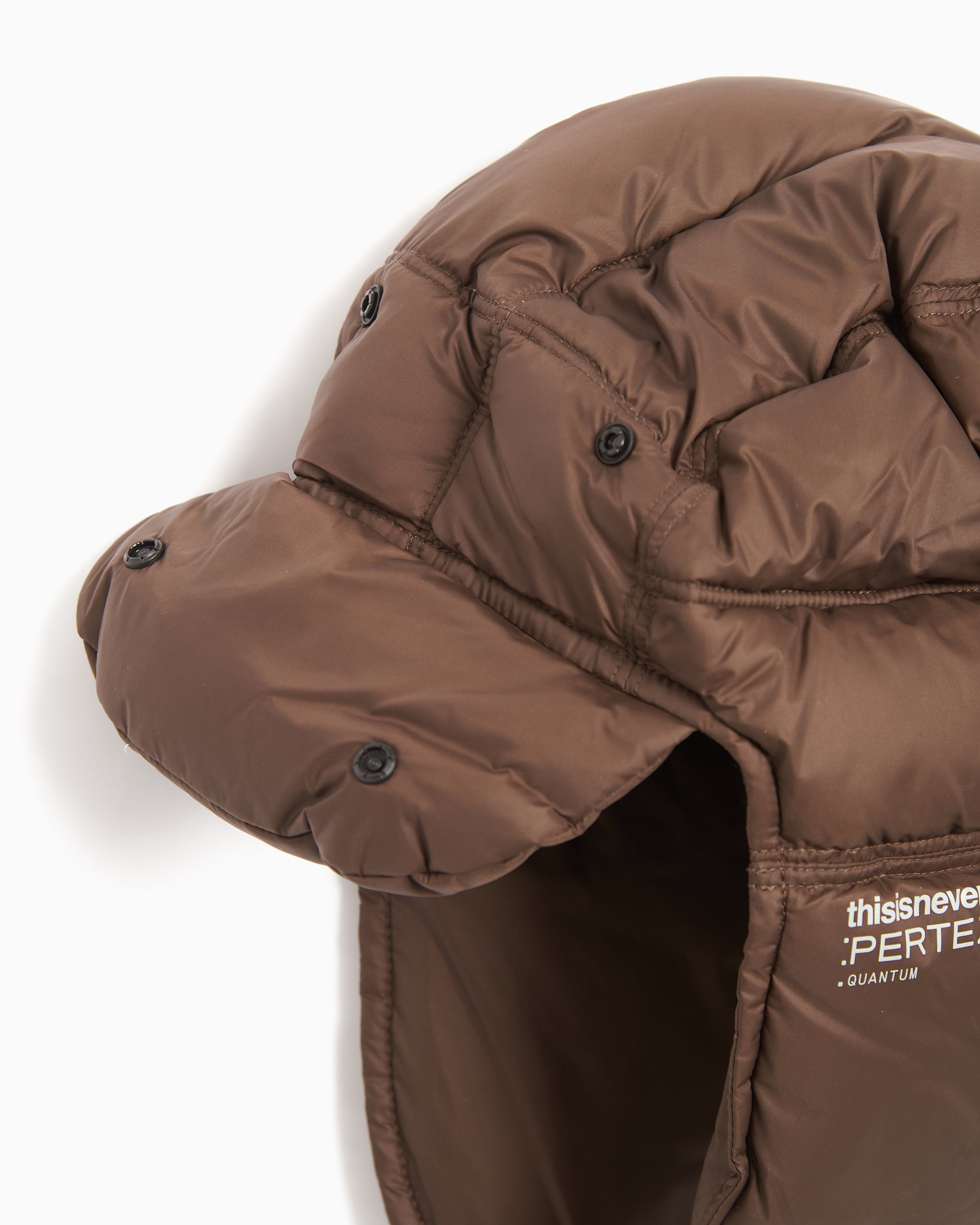 thisisneverthat® Unisex Padded Trooper Hat Brown TN243WHWOT01-BRN |  FOOTDISTRICT