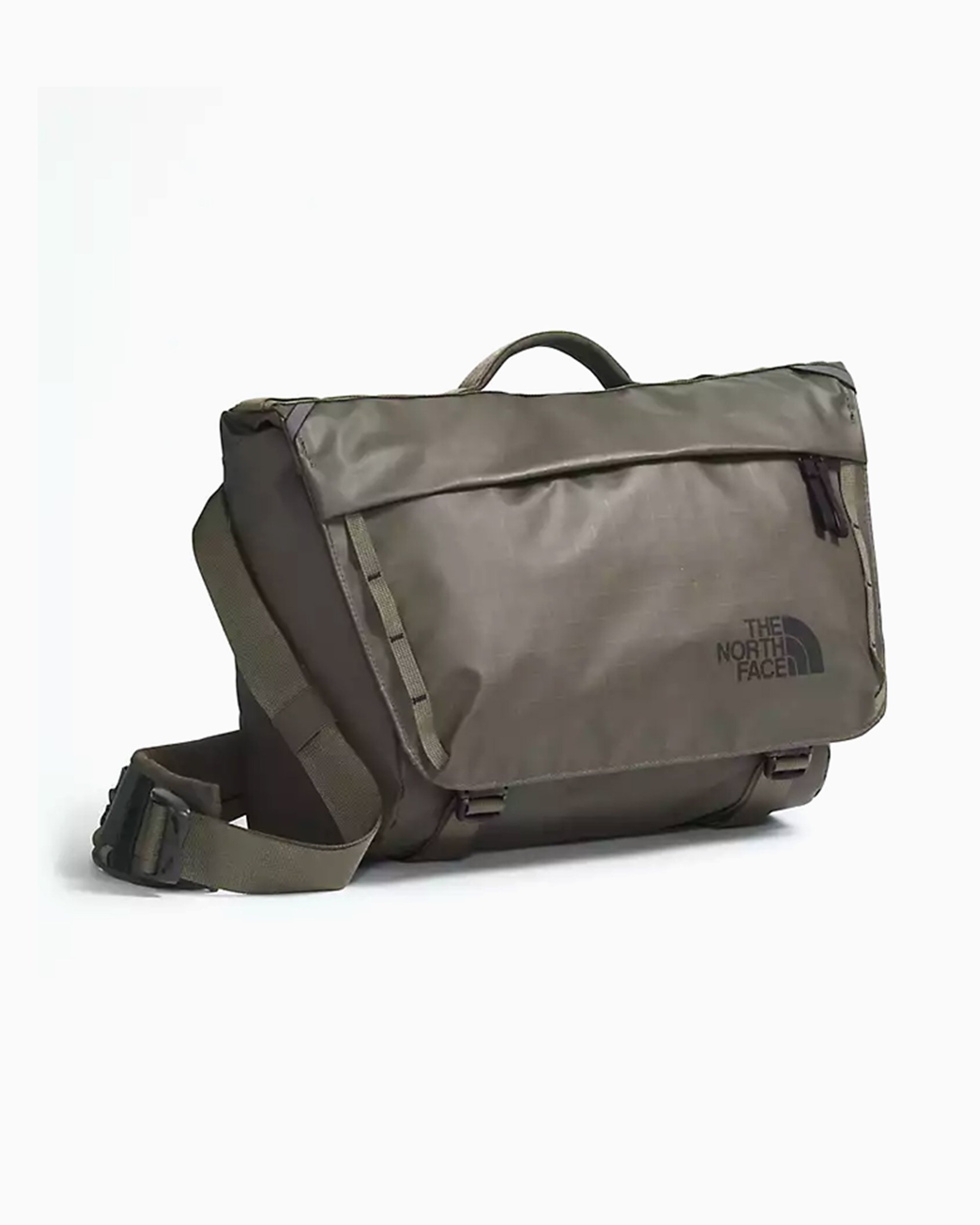 The North Face Base Camp Unisex Voyager Messenger Bag Grun NF0A81DPBQW1 FOOTDISTRICT