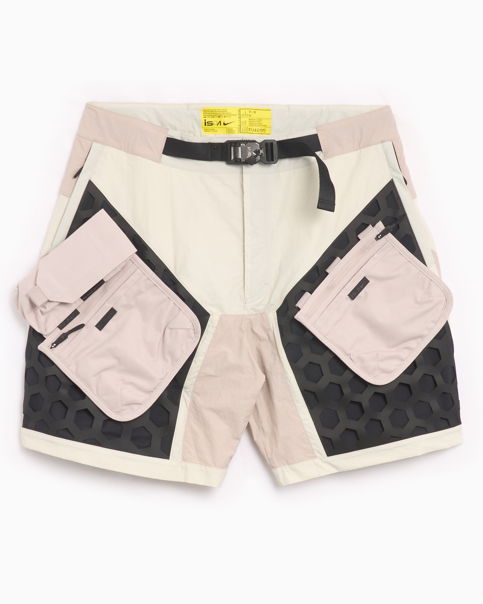 Nike ISPA NRG Unisex Shorts Beige FV4895 072 FOOTDISTRICT