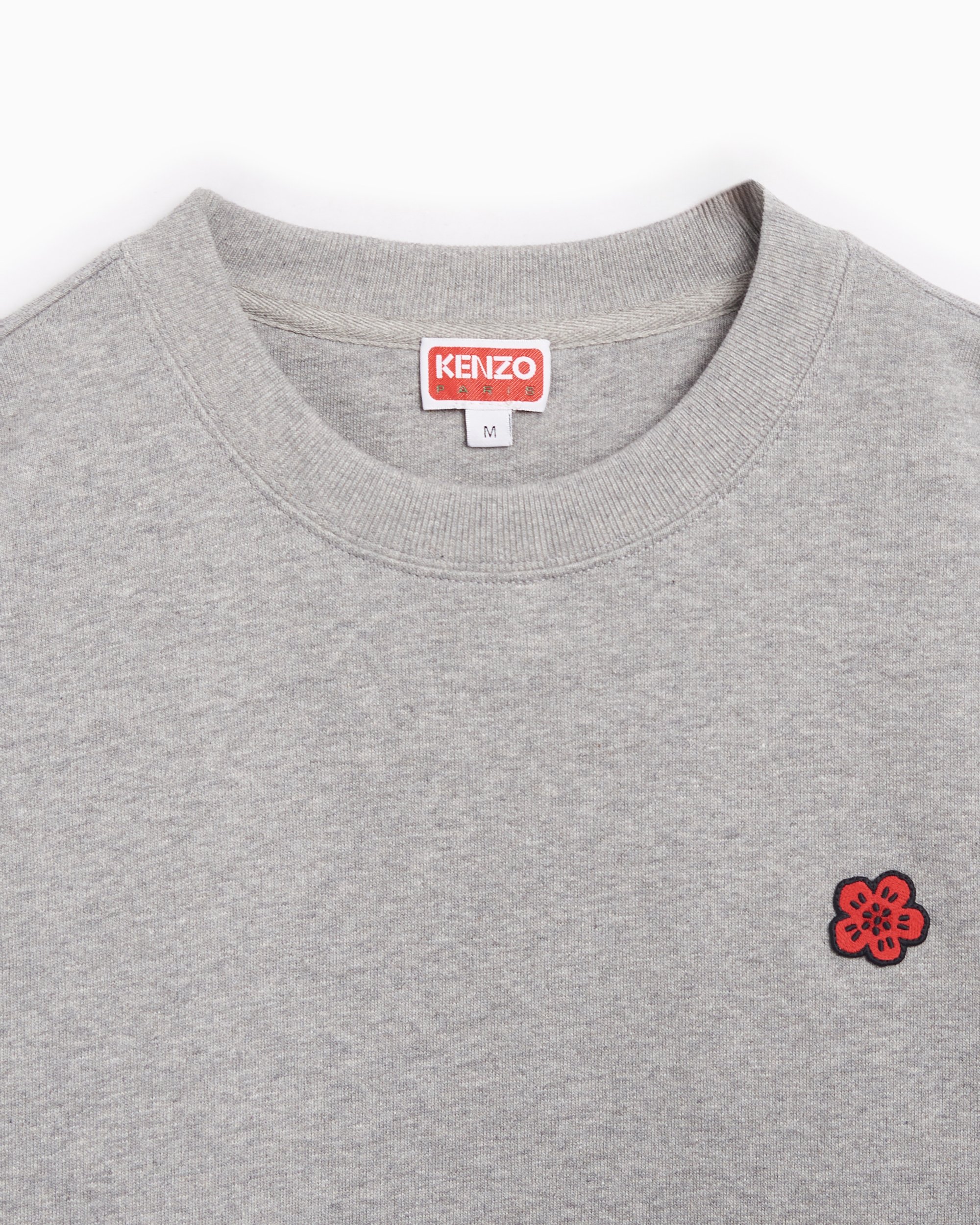 Felpa kenzo uomo grigia discount