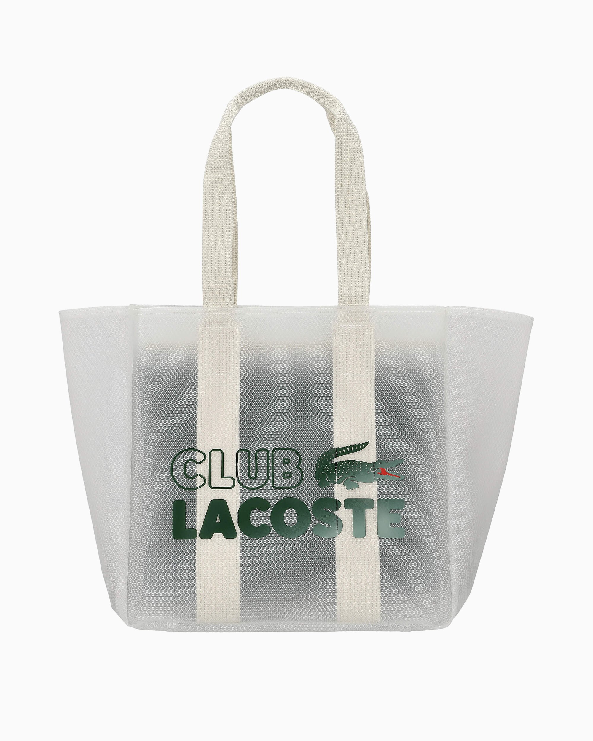 Lacoste Unisex Shopping Bag White NU4150PB L64 FOOTDISTRICT