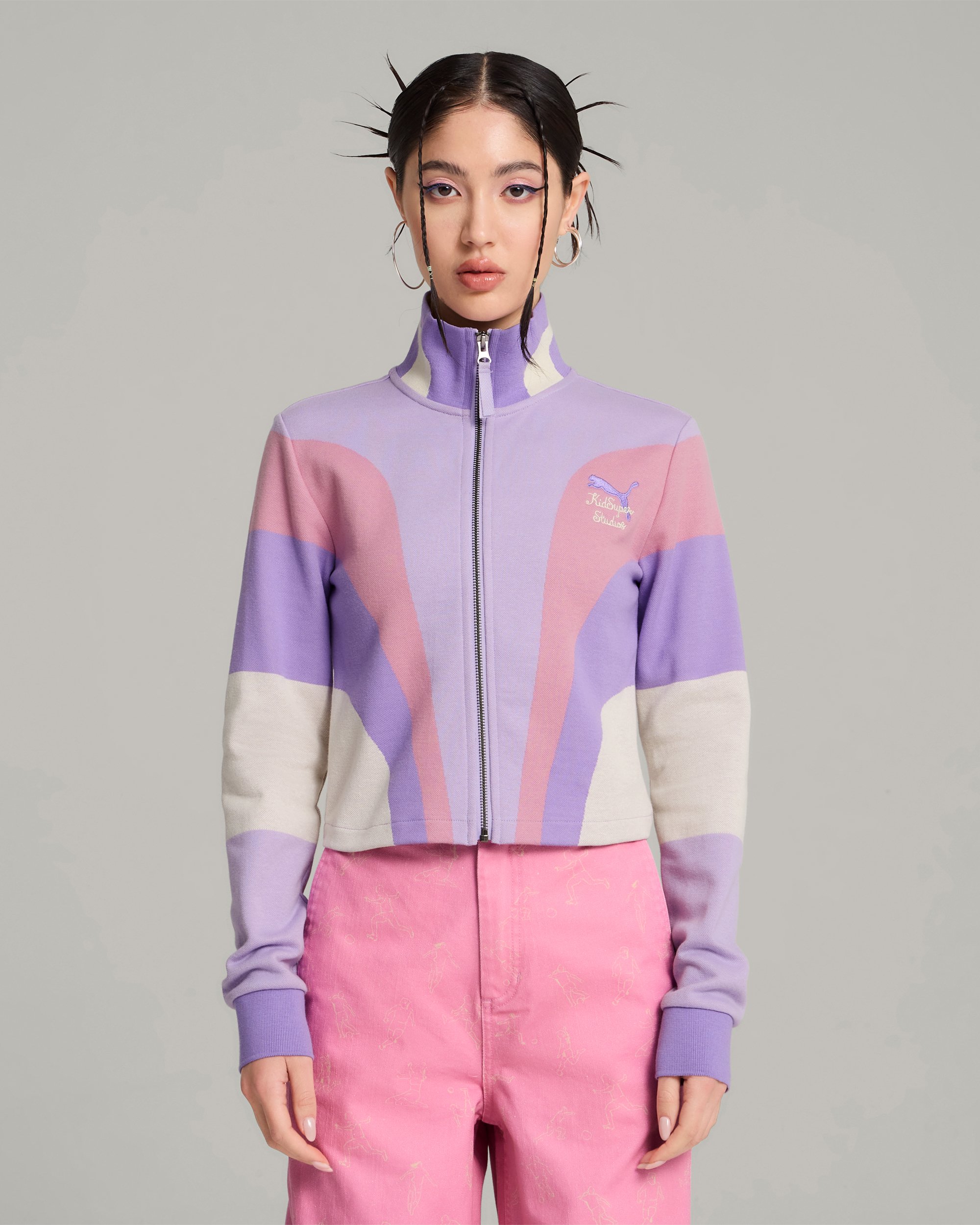 Girls puma jacket discount