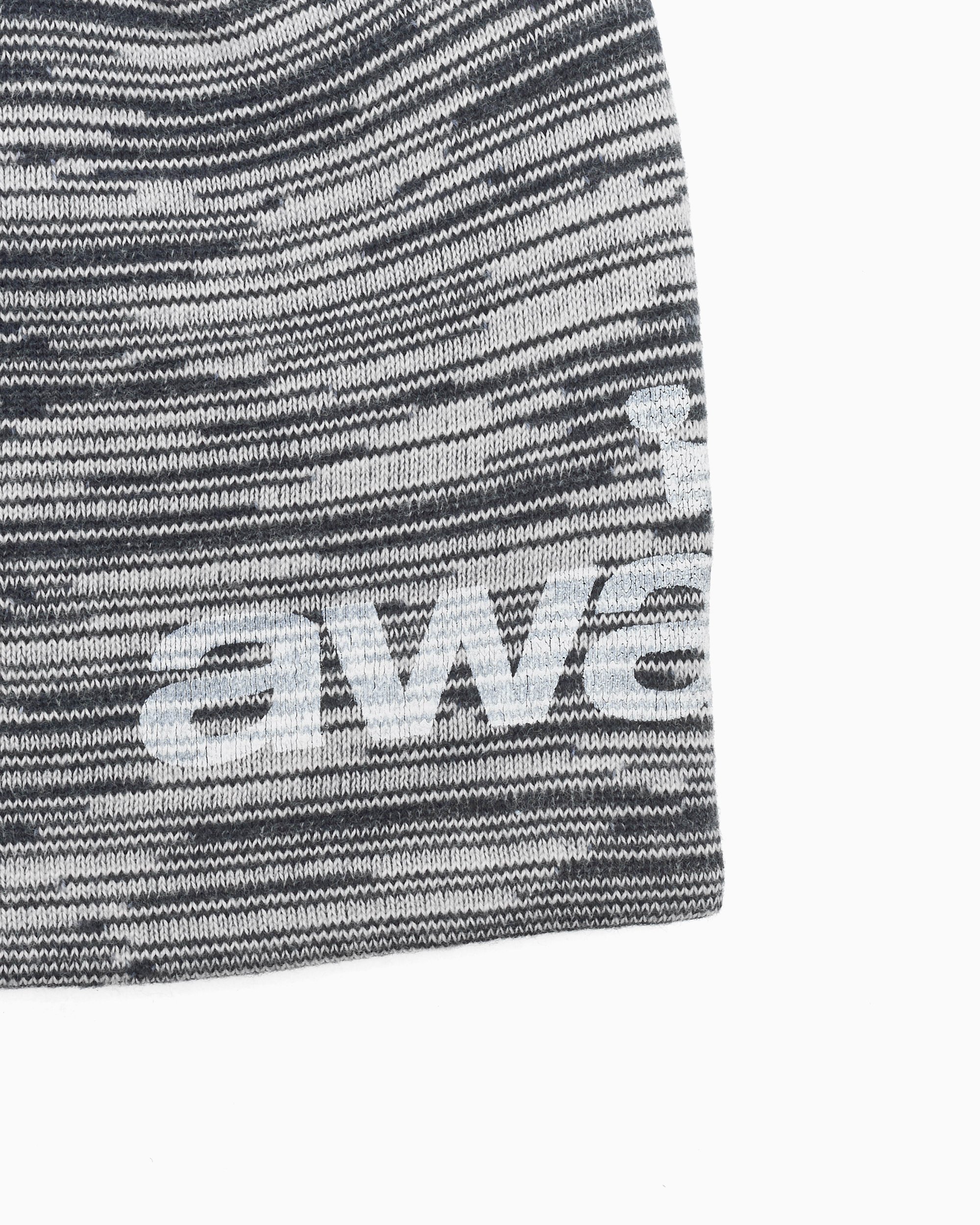 【最終値下げ！】VALLAD BEANIE CAP BLK/NVY 新品未開封 VALLAD ニット帽 新品未使用 黒/白 IO KANDYTOWN