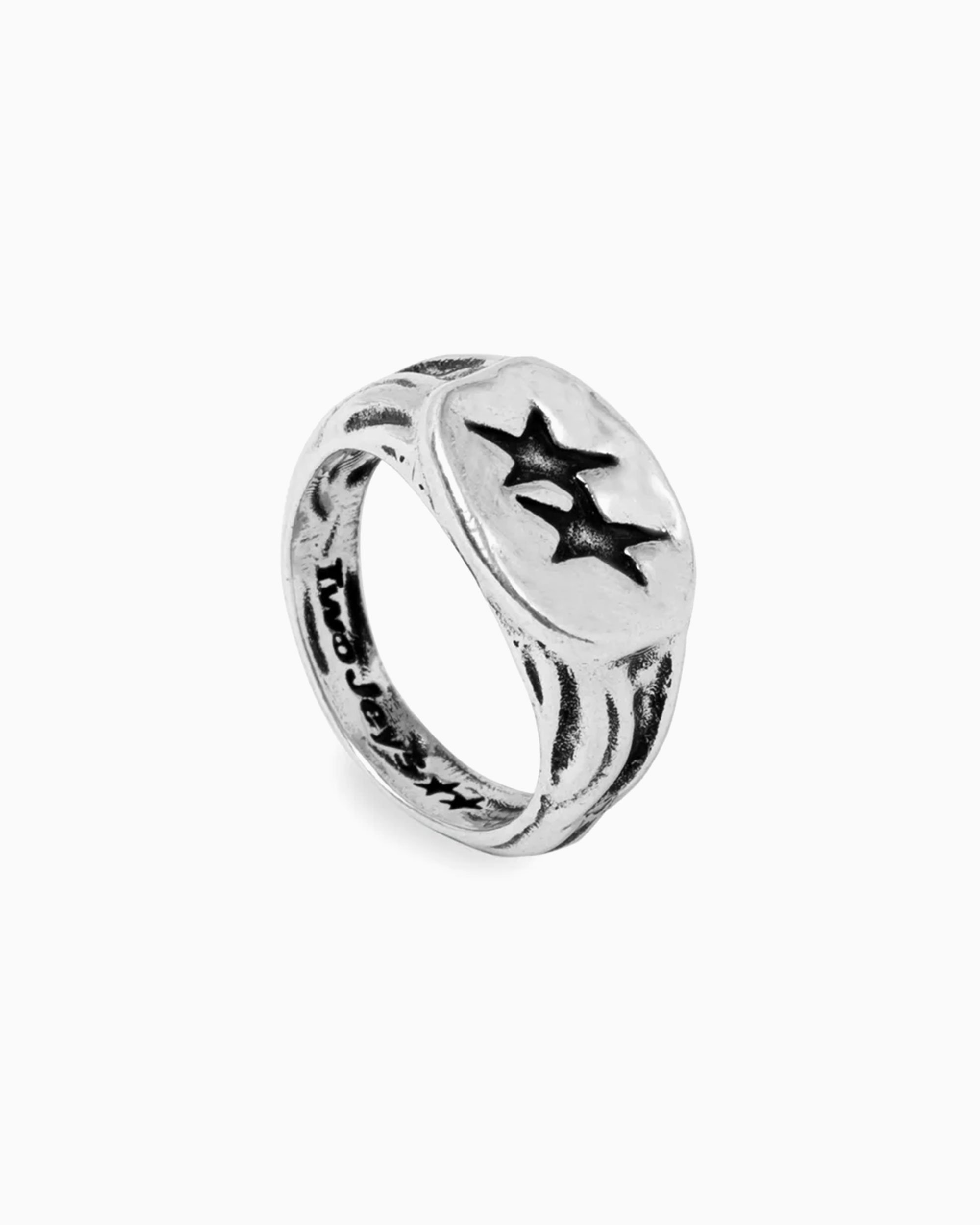 TwoJeys Unisex Ring Silver colored 101901001 | FOOTDISTRICT