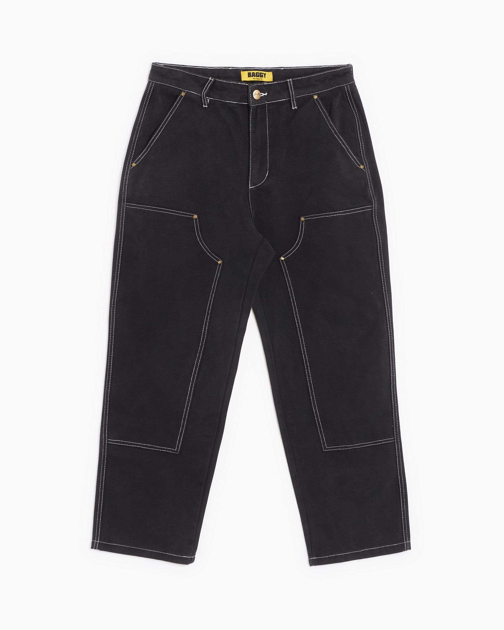 Butter Goods Men's Double Knee Work Pants Schwarz BGQ223D13402 |  FOOTDISTRICT
