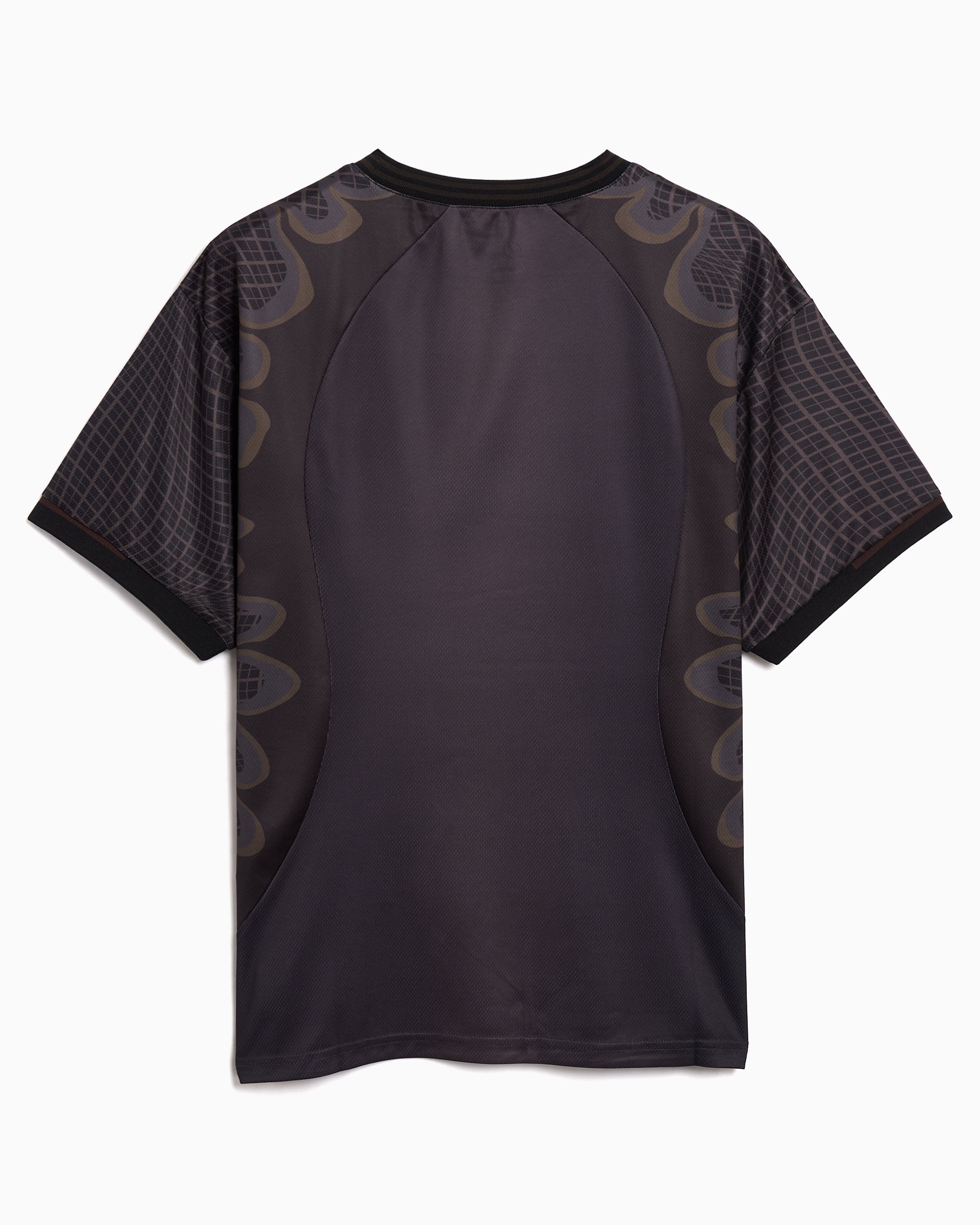 Dime MTL Holy Flame Graphic Men's Jersey T-Shirt Gray