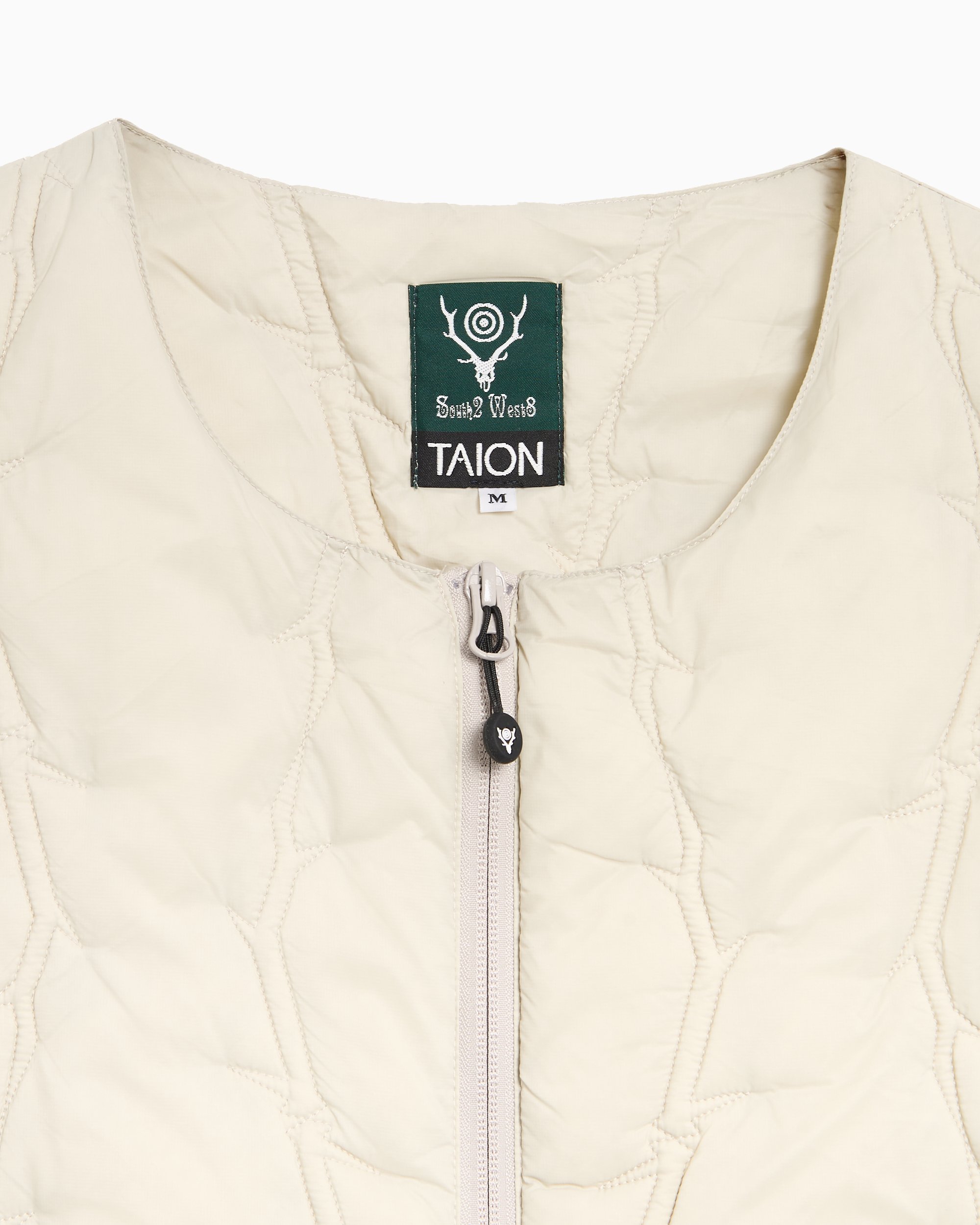 South2 West8 x TAION Inner Men's Vest Gray RW697-A-Ice Grey