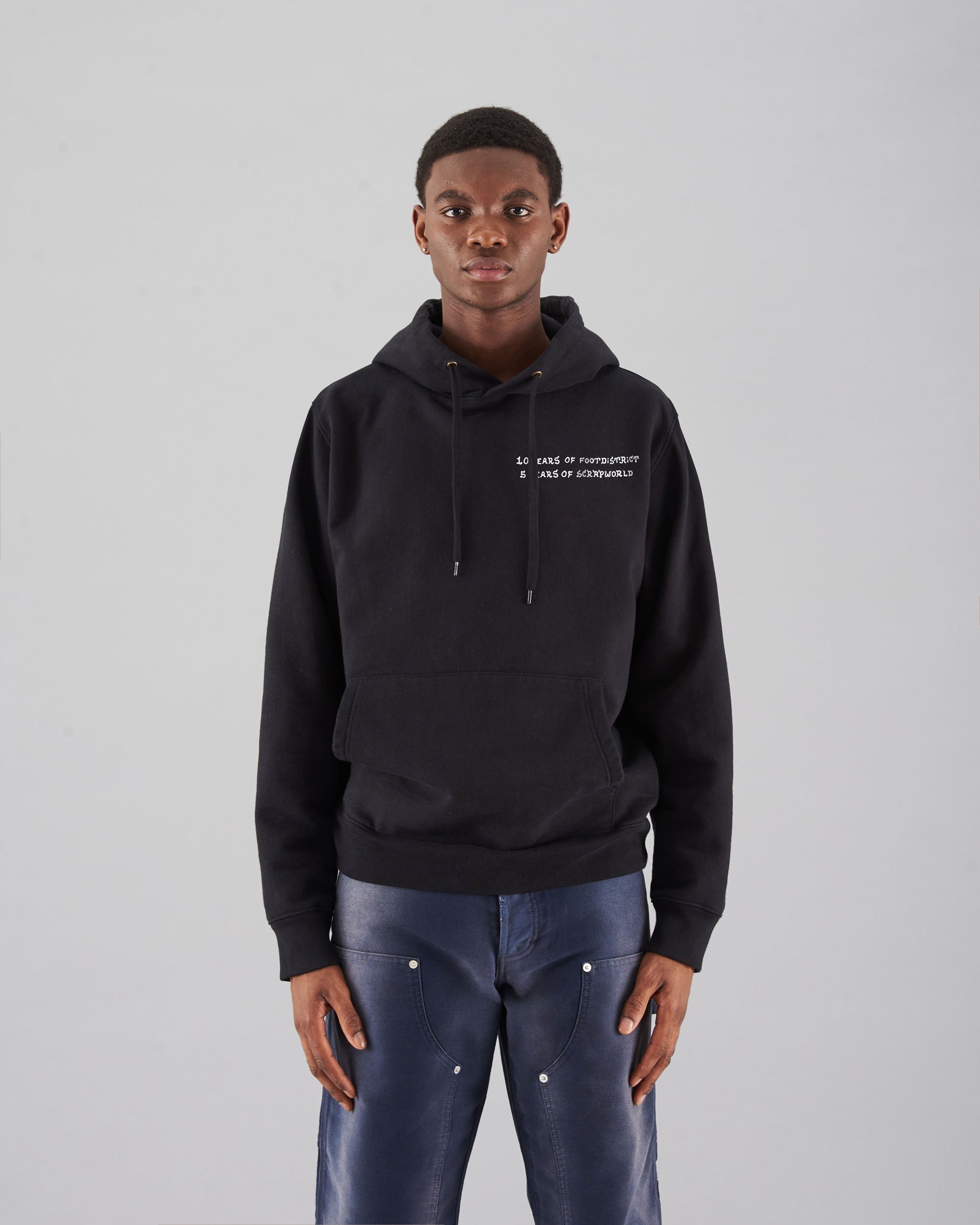 ODD FOOT WORKS Logo Hoodie(Black) XLサイズ LVFT x Cortez Fight Team Hoodie - Black | Live Fit Apparel