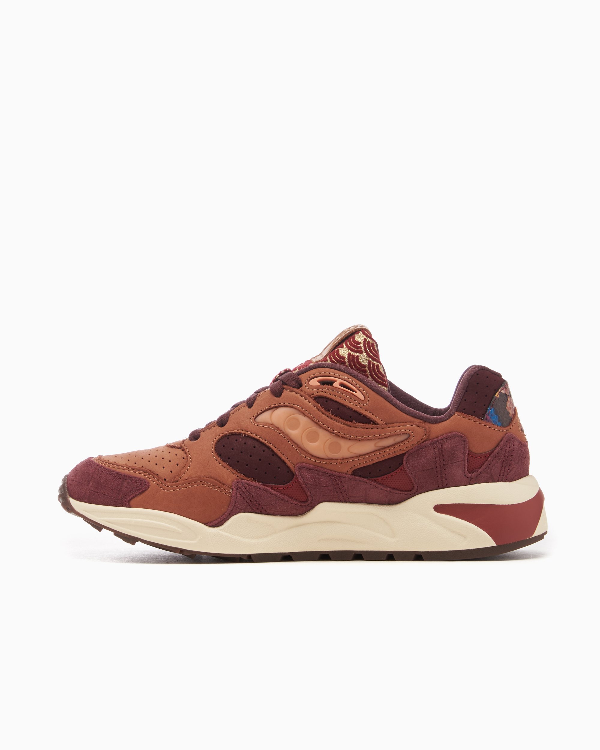 Saucony grid 8000 marron new arrivals