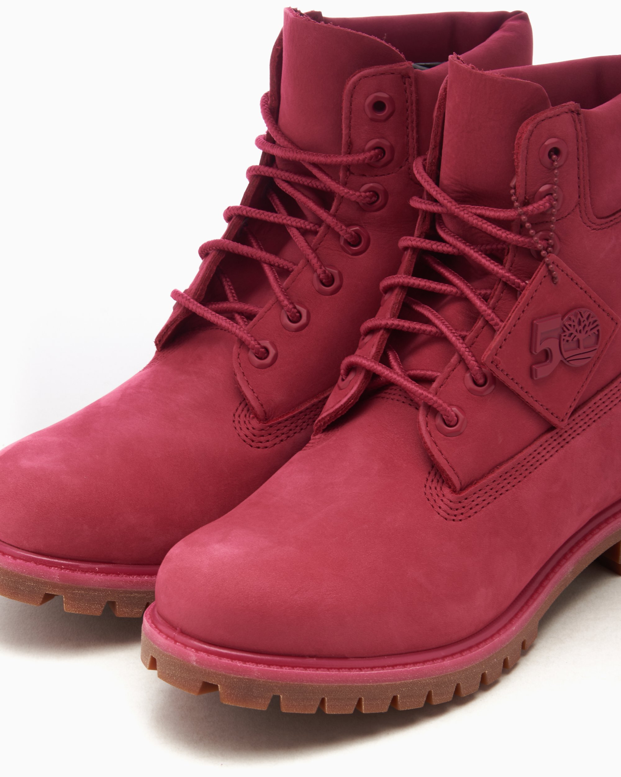 Botas clearance rojas timberland
