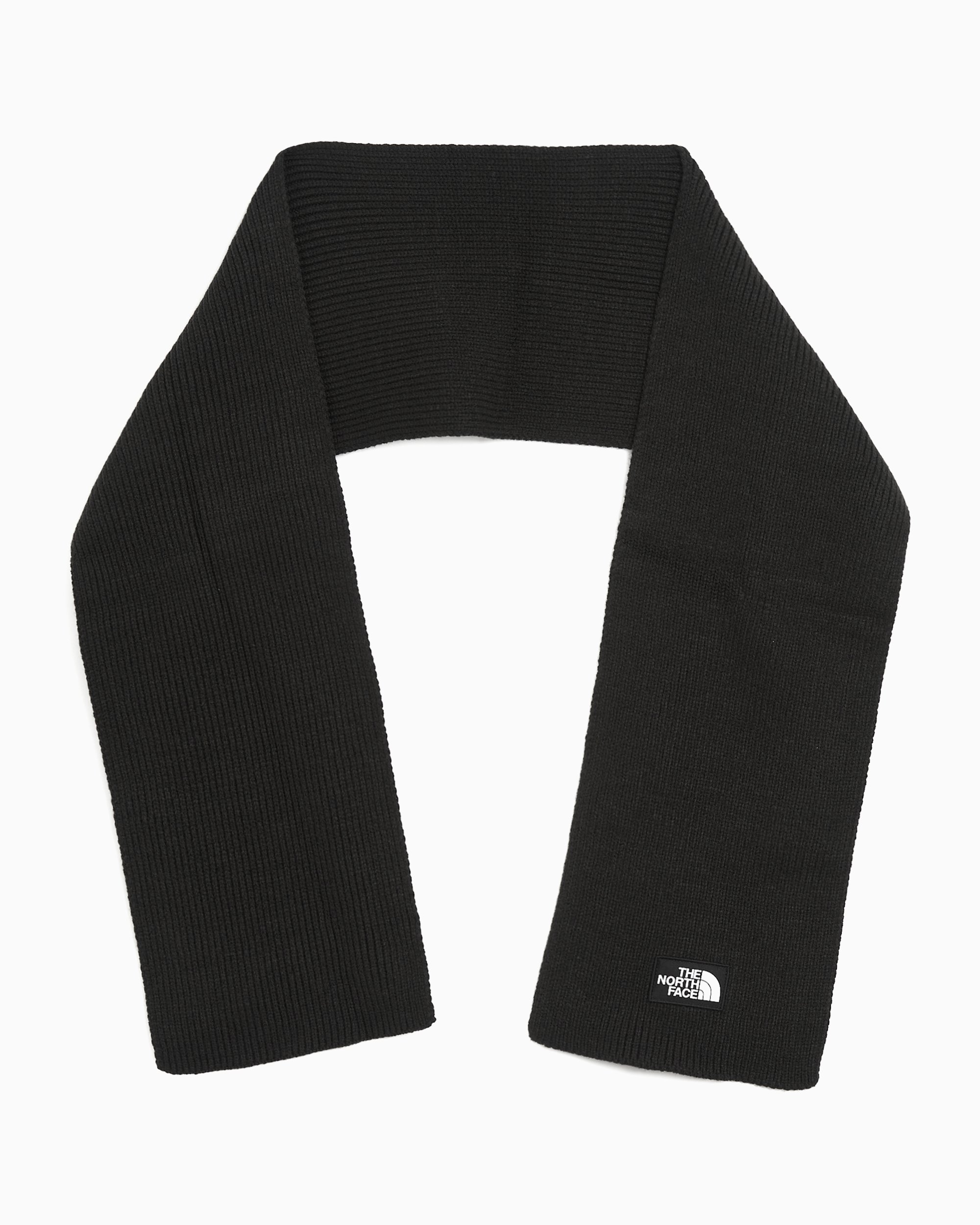 The North Face Logo Box Unisex Scarf Black NF0A7RJ2JK31