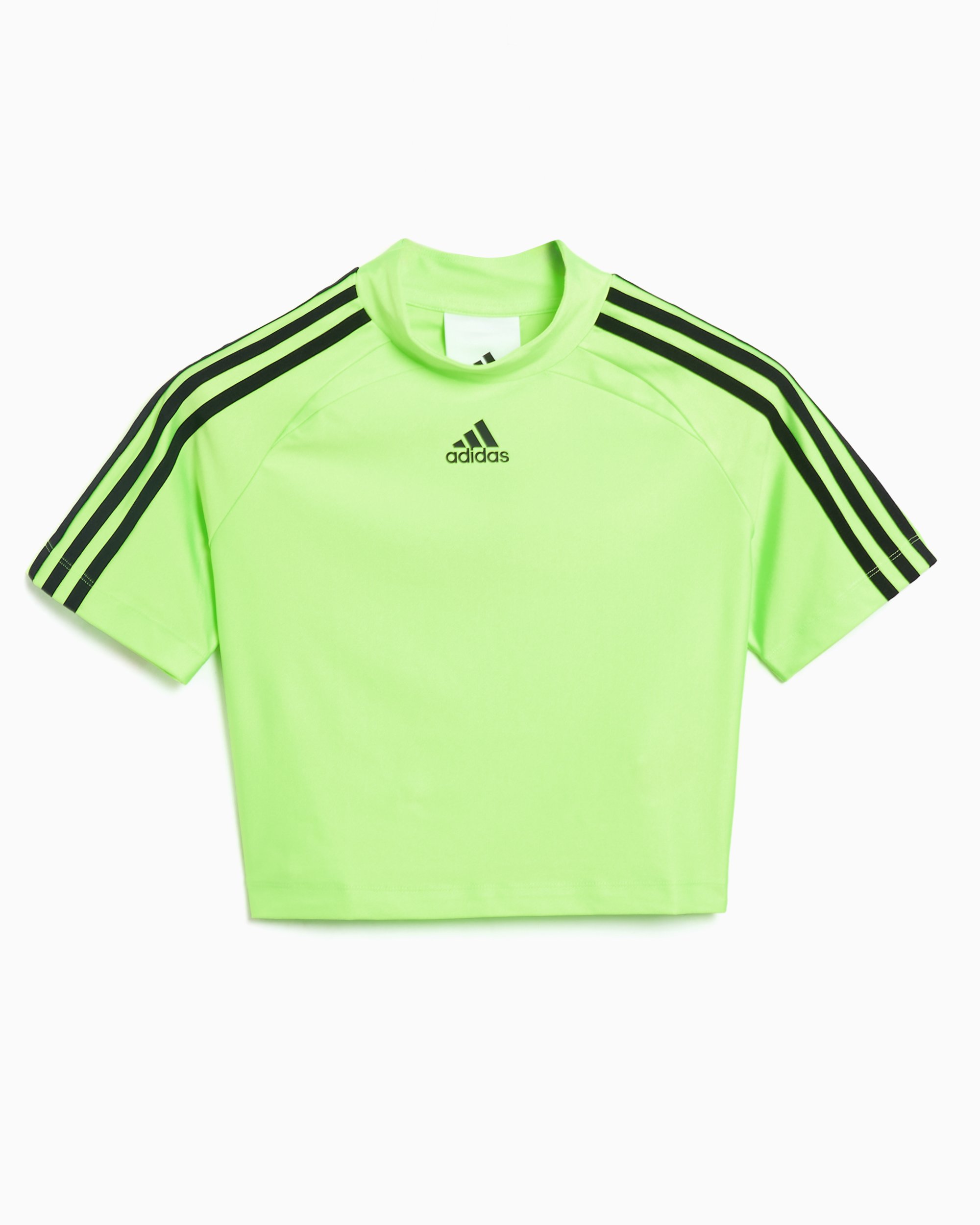 トップス adidas Originals soccer ls crop adidas Adicolor Soccer Jacquard Crop Long-Sleeve Top - Black