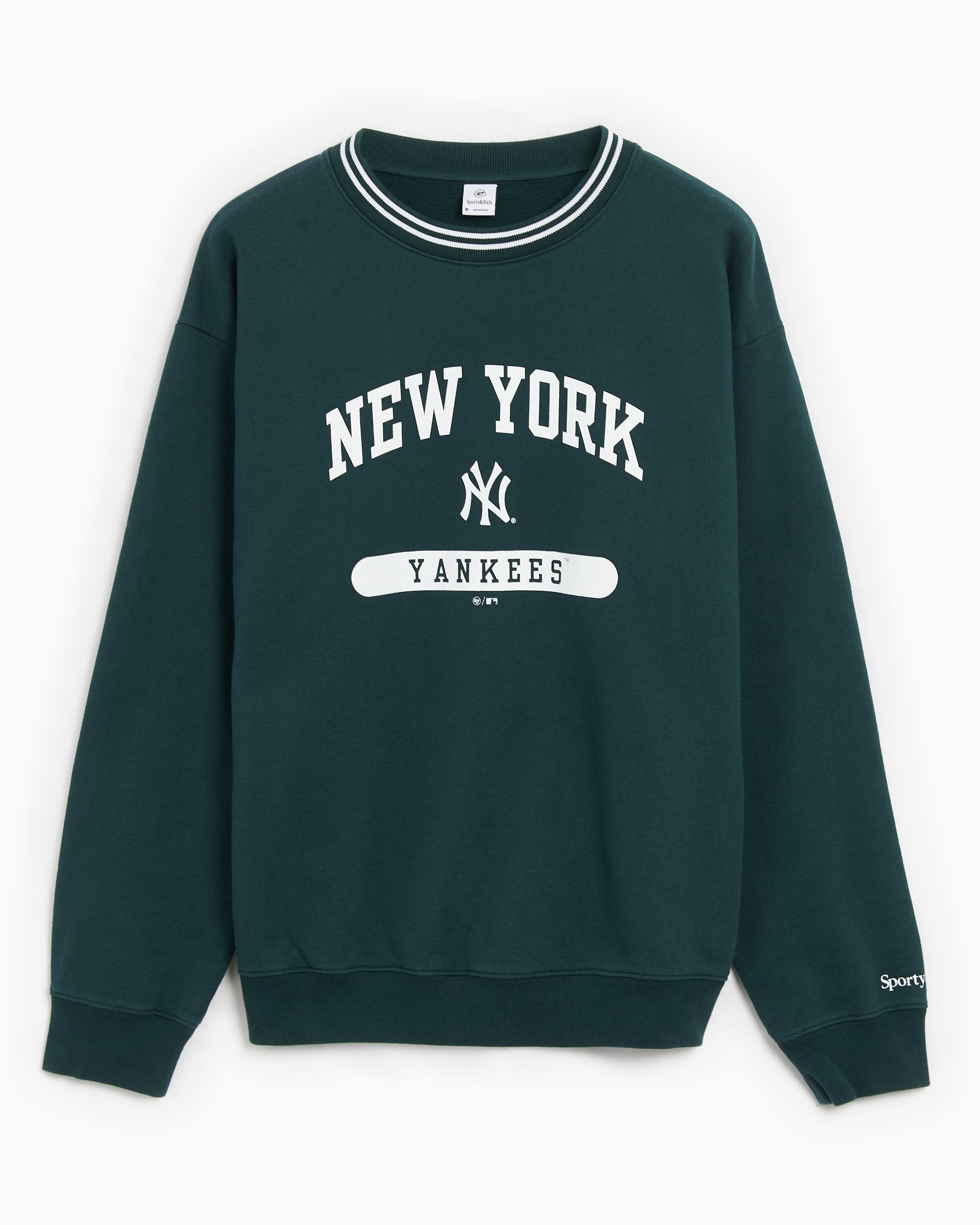 【即完品】 KITH MLB Yankees Crewneck スウェット Sporty & Rich Yankees League Unisex Sweatshirt Unisex