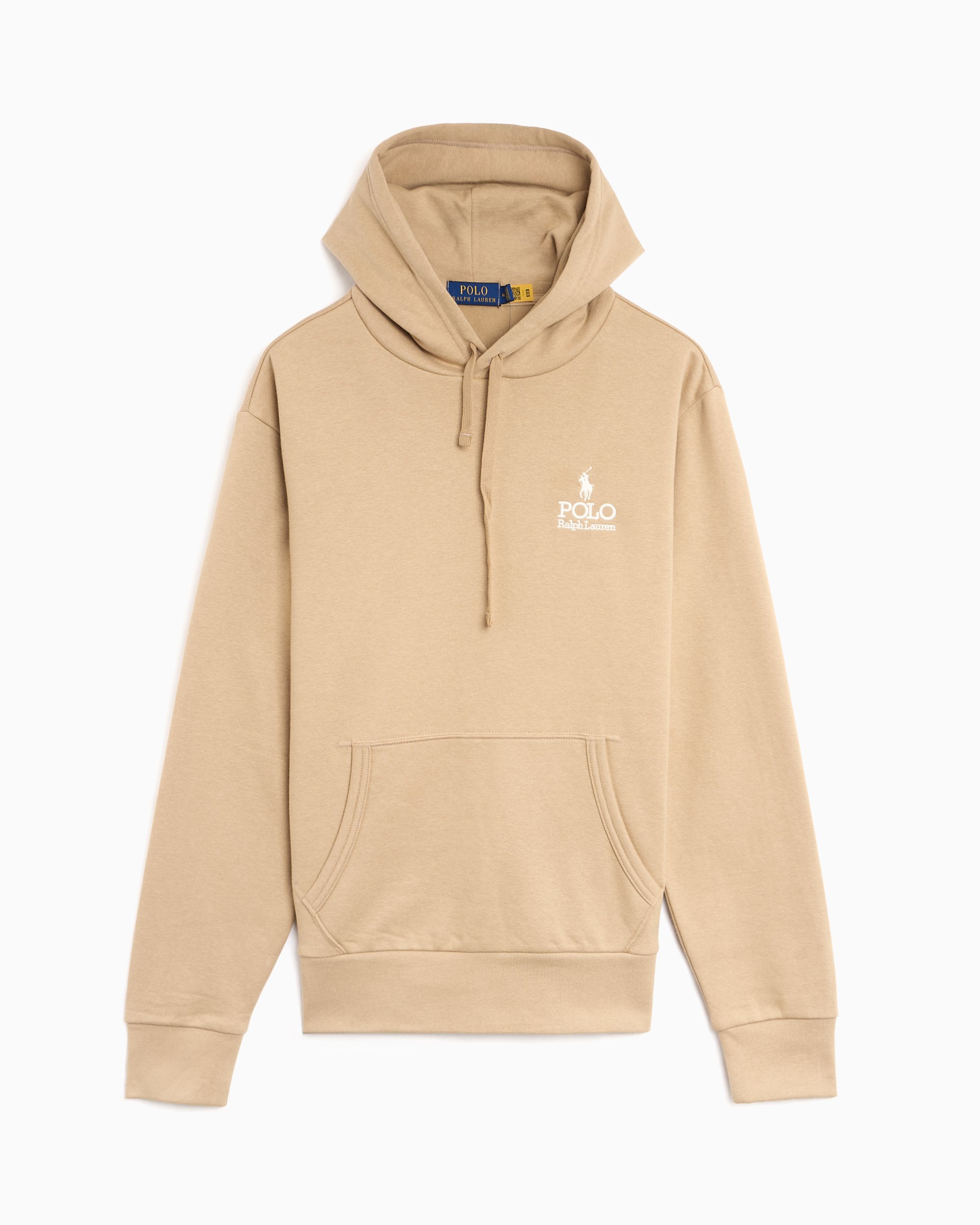 Polo Ralph Lauren Logo Men's Hoodie Beige 710B14661005 | FOOTDISTRICT