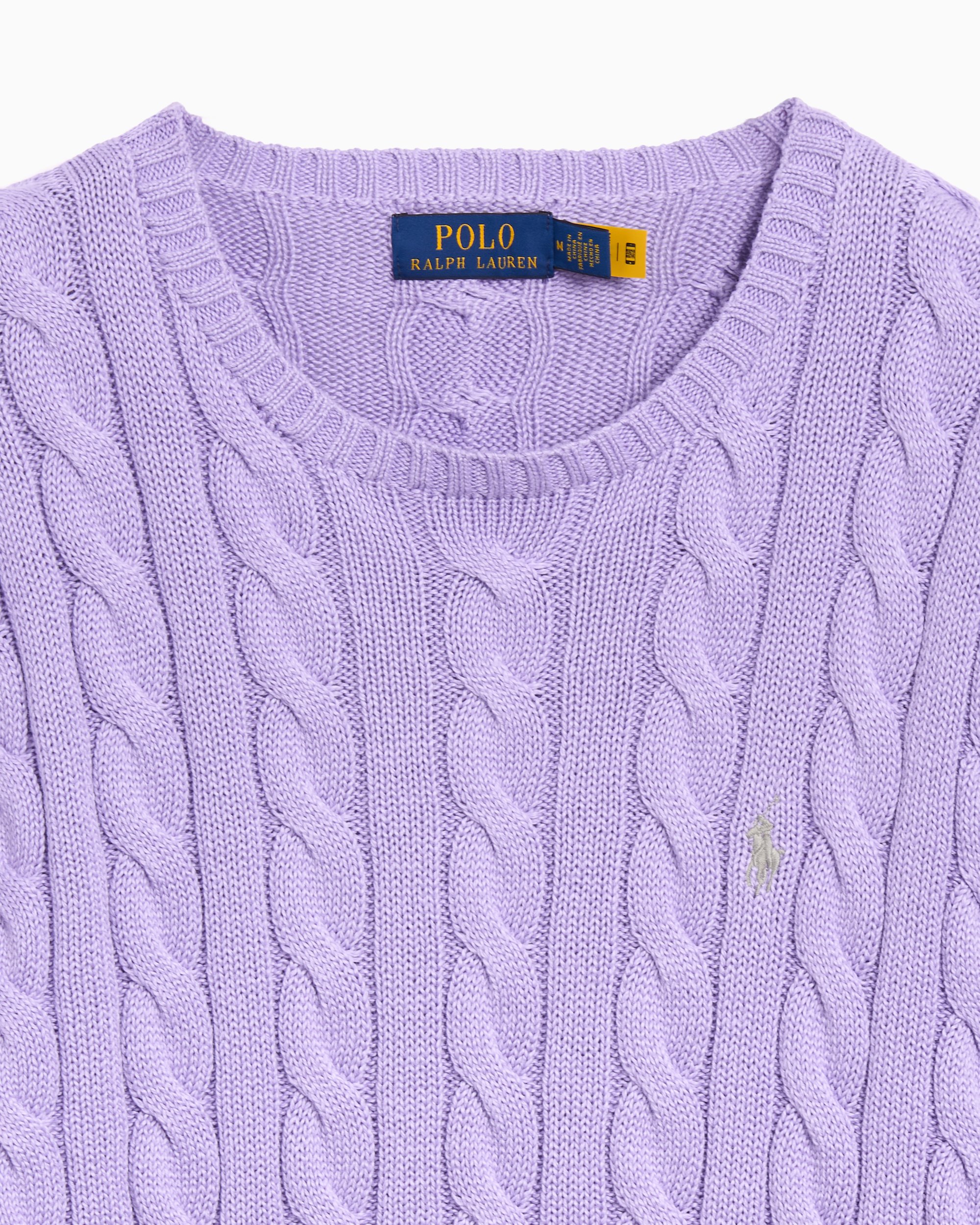 POLO RALPHLAUREN ロゴウール ブレンド セーター パープル XS Polo Ralph Lauren Driver Men's Sweater Purple 710775885531