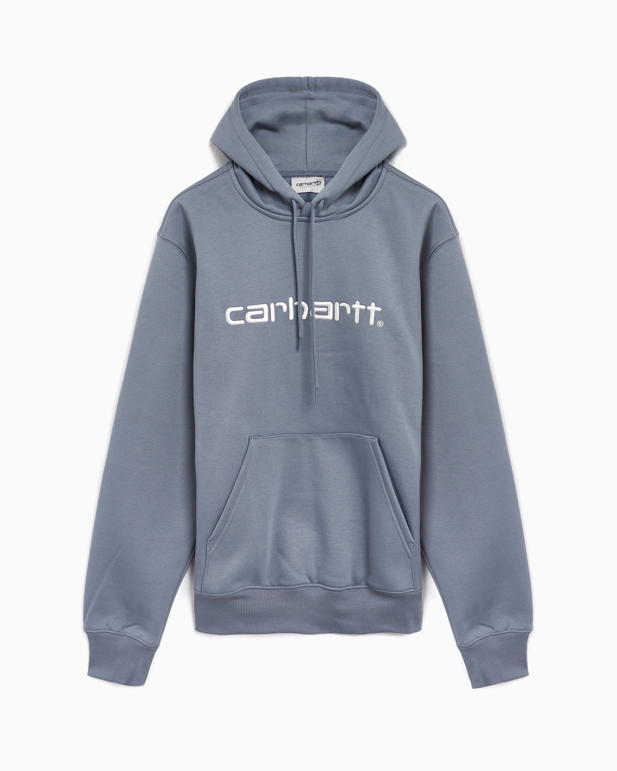Carhartt WIP Carhartt Unisex Hoodie Grijs I030547 2INXX FOOTDISTRICT