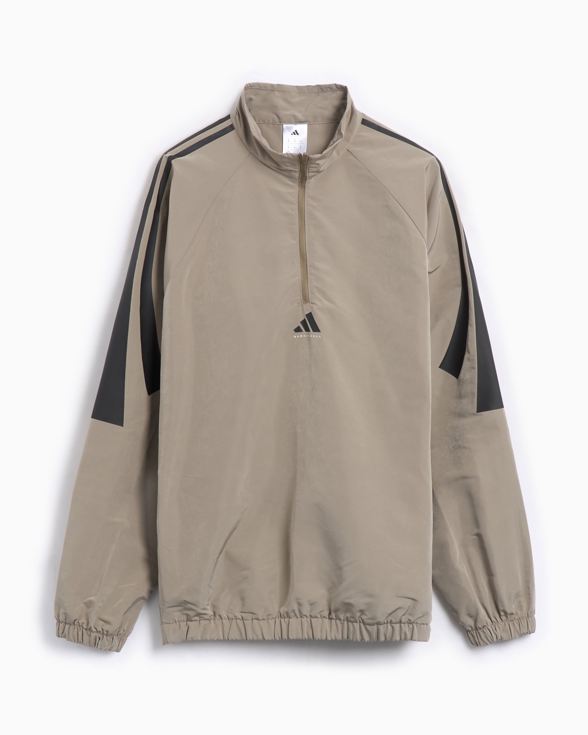 商品画像：Men's adidas Black Kansas Jayhawks Sideline Midweight Full 4