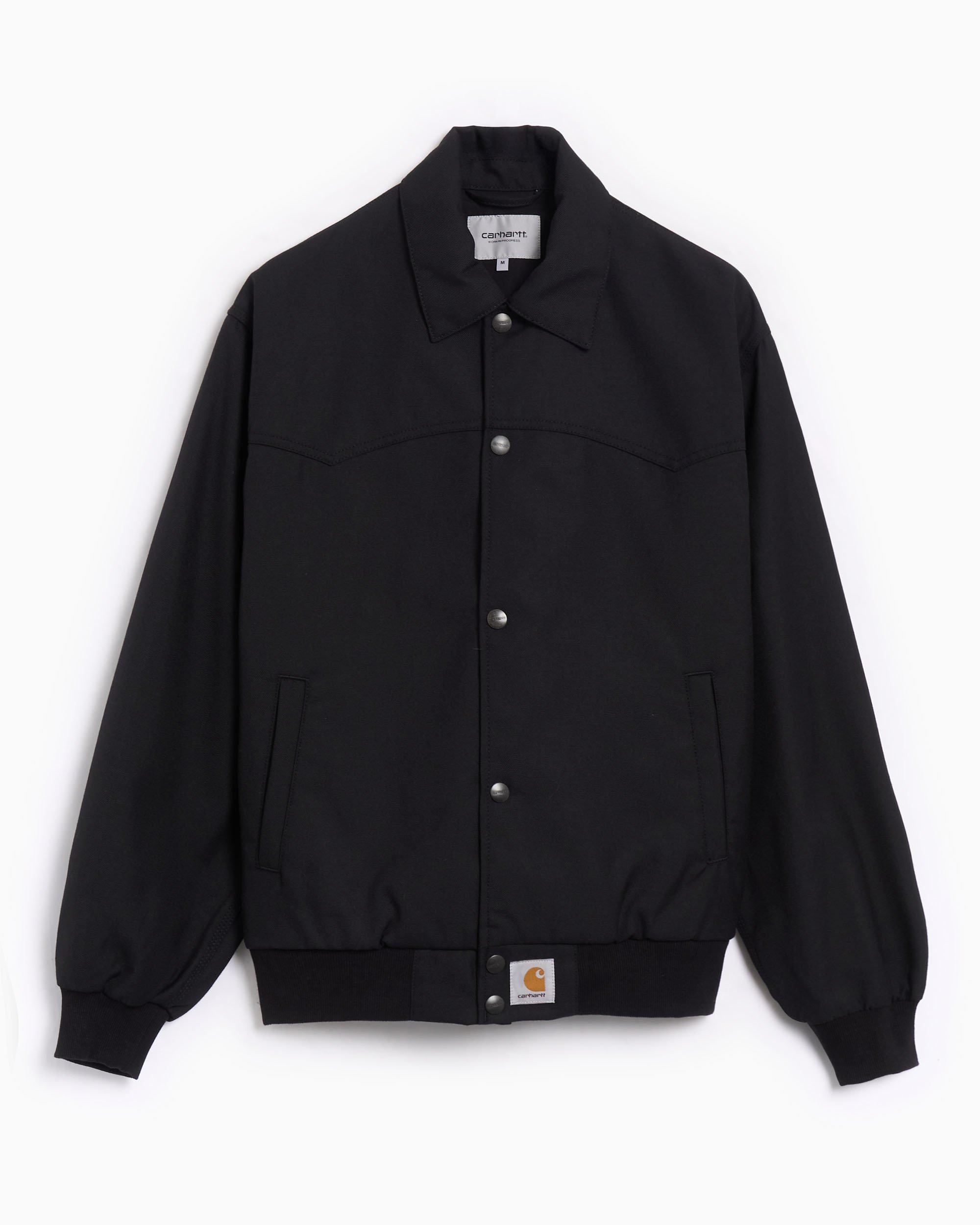 Carhartt ブラック ミリタリージャケット Carhartt WIP Ray Relaxed Unisex Bomber Black I035622-8901
