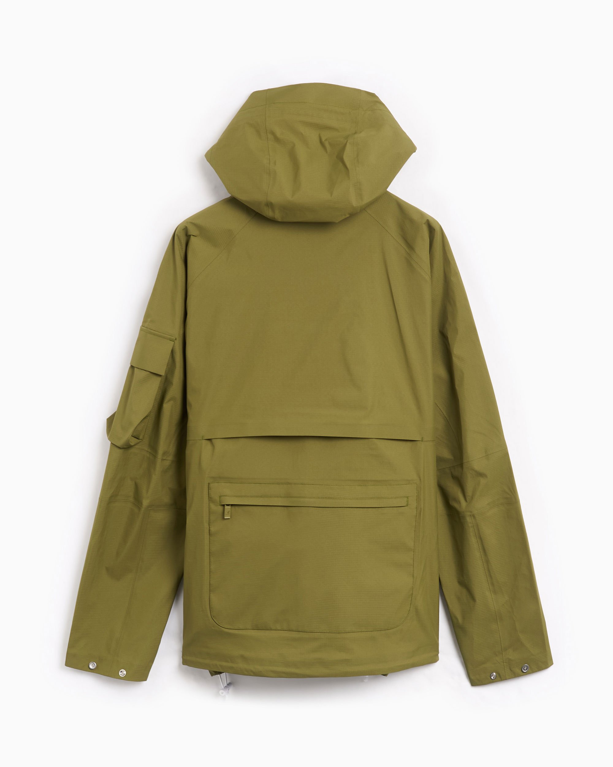 K-Way Claudel-Shell Men's Hooded Jacket Green K1122KW-XZ0 