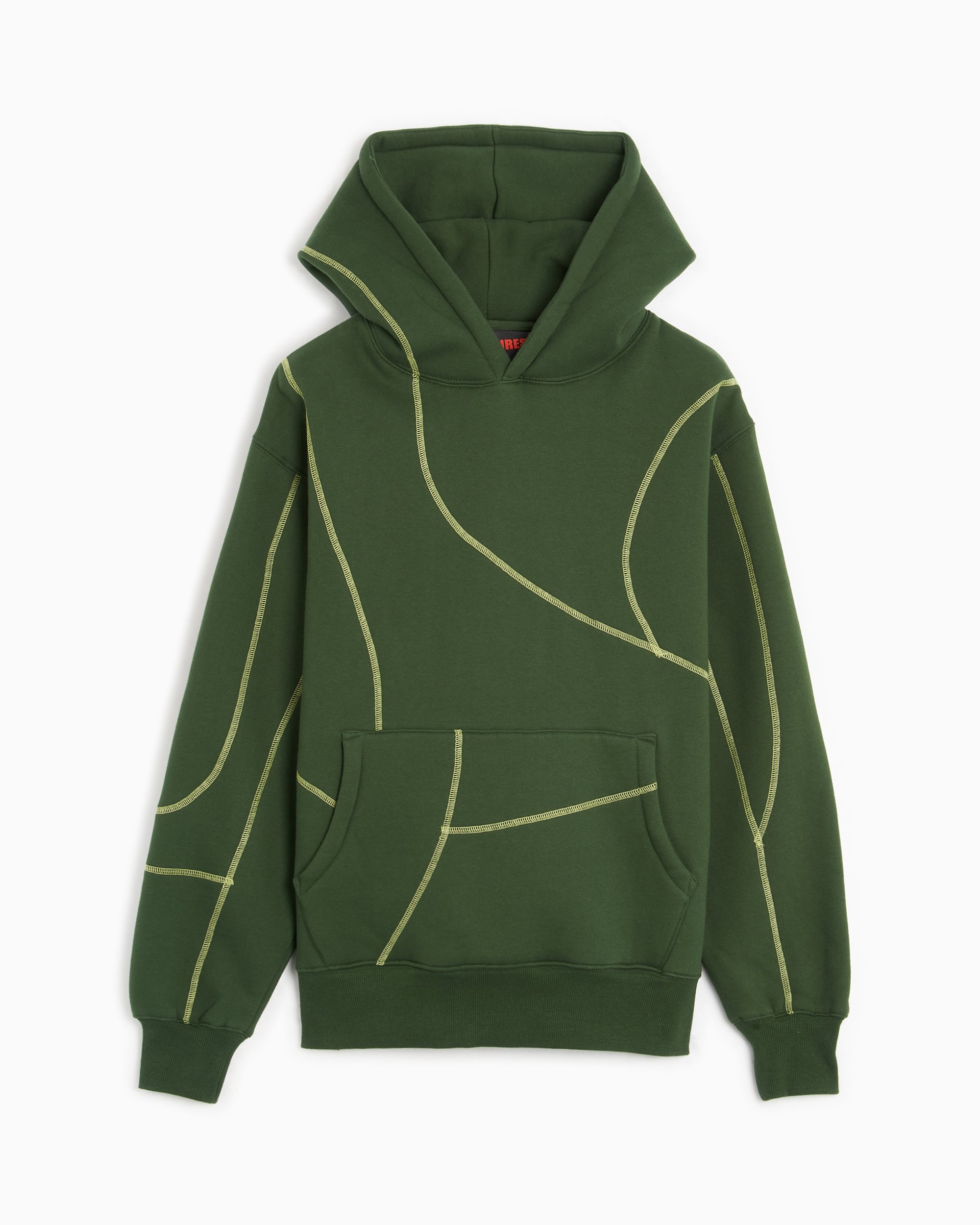 Pleasures deals green hoodie