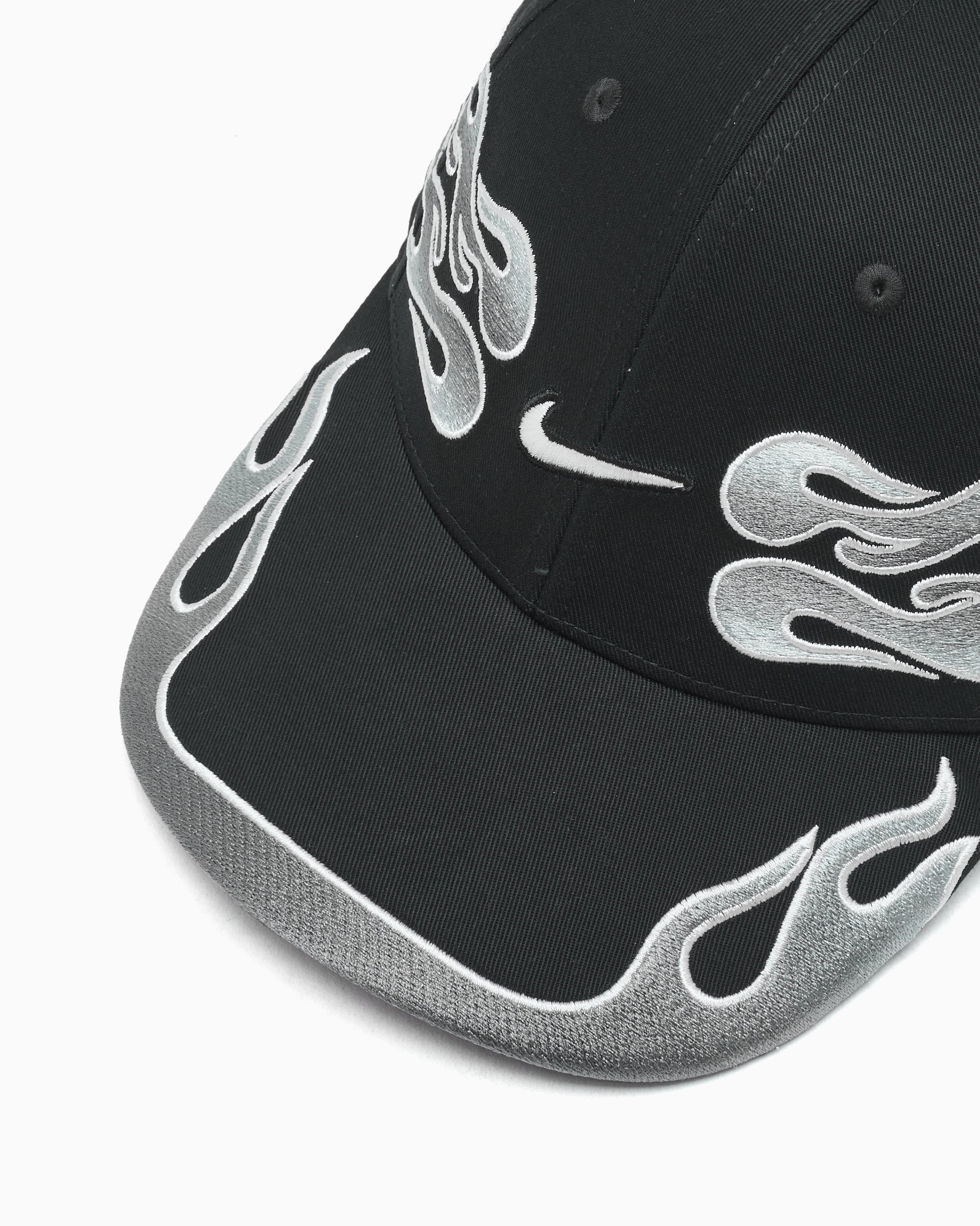 Nike Club Structured OG Flame Unisex Cap Black IH9258-010