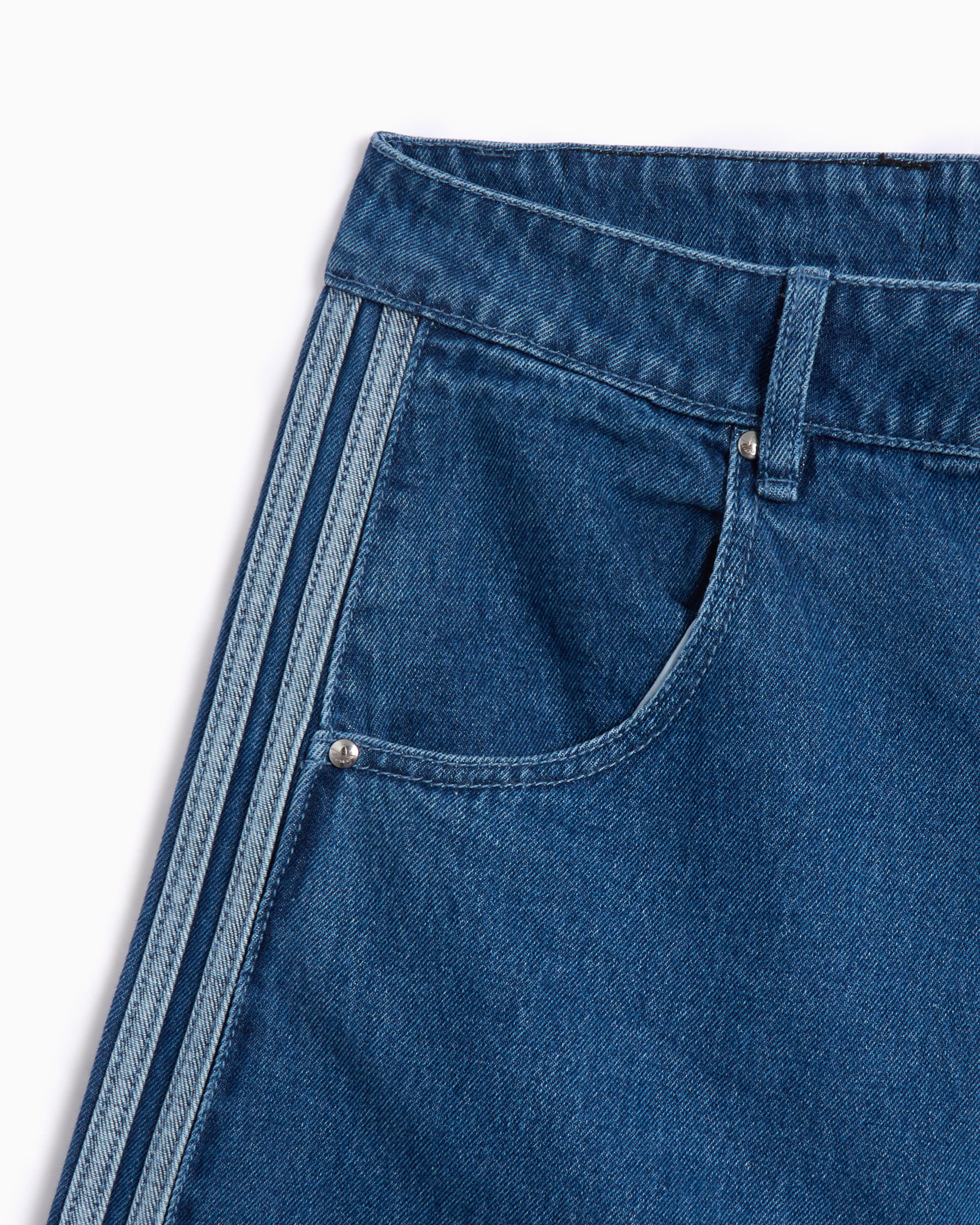 adidas Originals Firebird Adicolor Relaxed Baggy Jeans voor heren