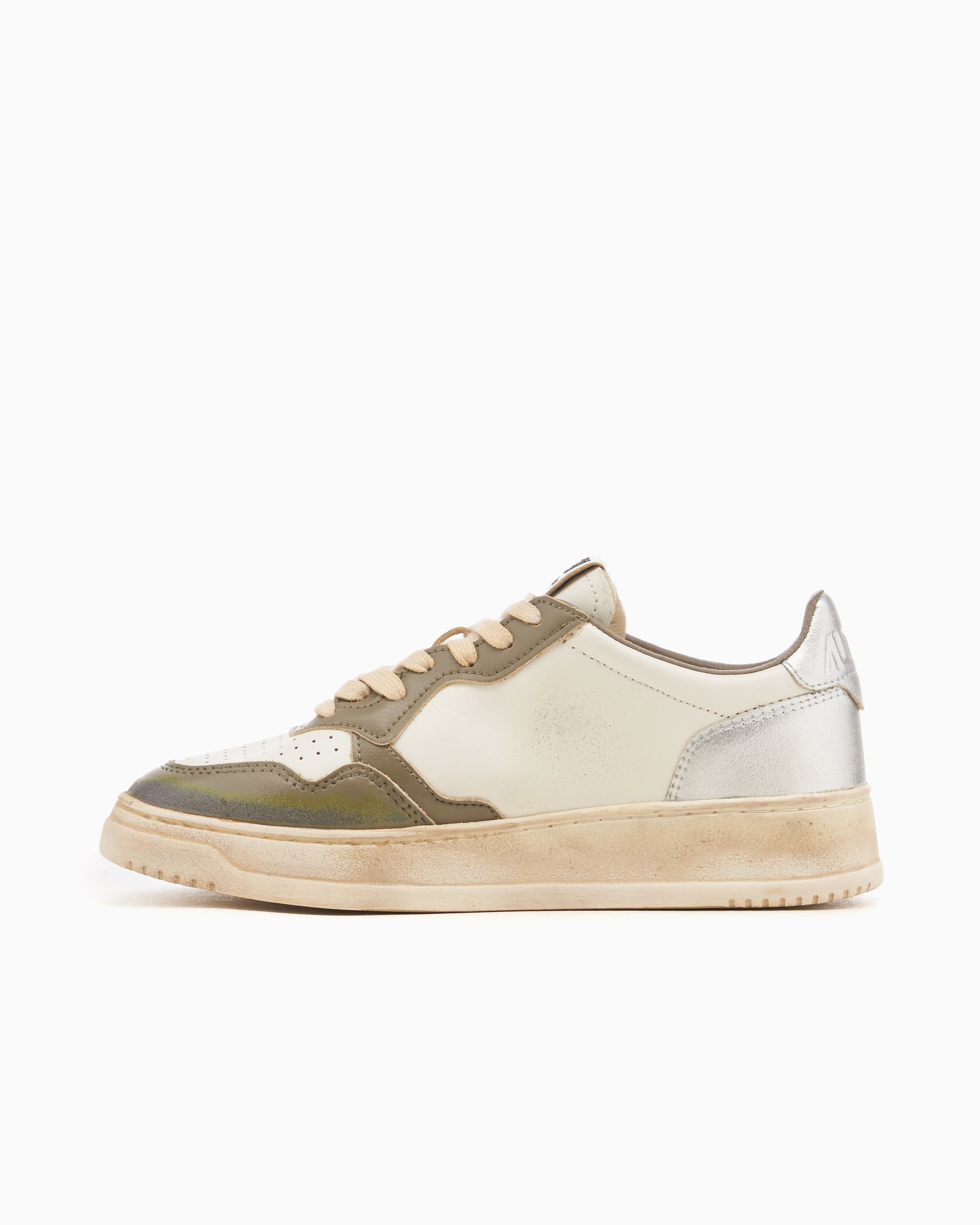 Autry Women's Medalist Low Super Vintage Leather Wit AVLWSV50