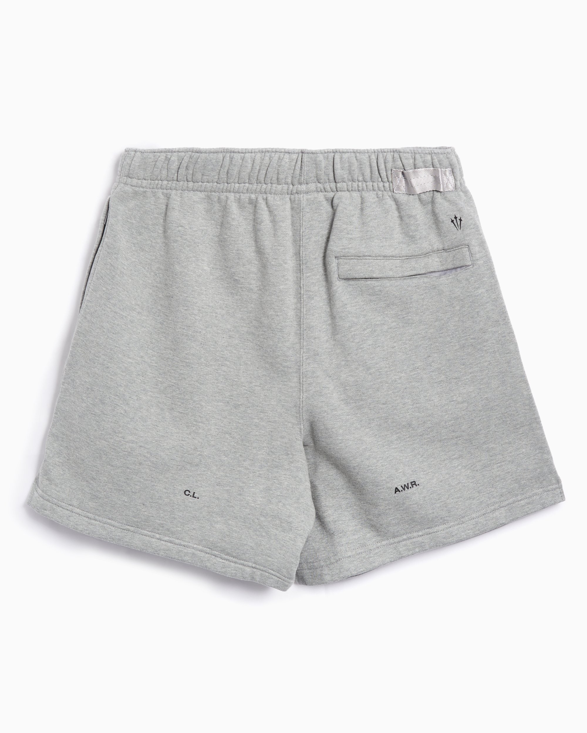 Fleece shorts grey store