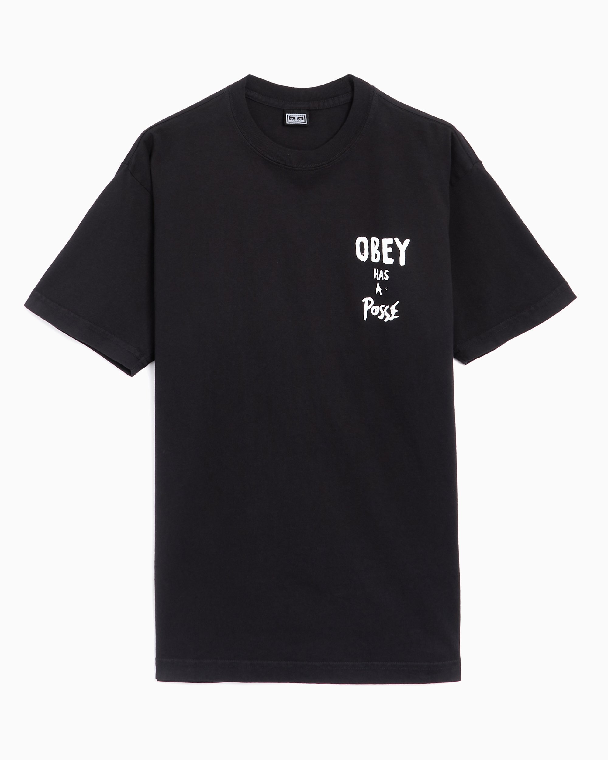 OBEY Clothing Obey Has A Posse Men s T Shirt Negro 166913915 VBL FOOTDISTRICT