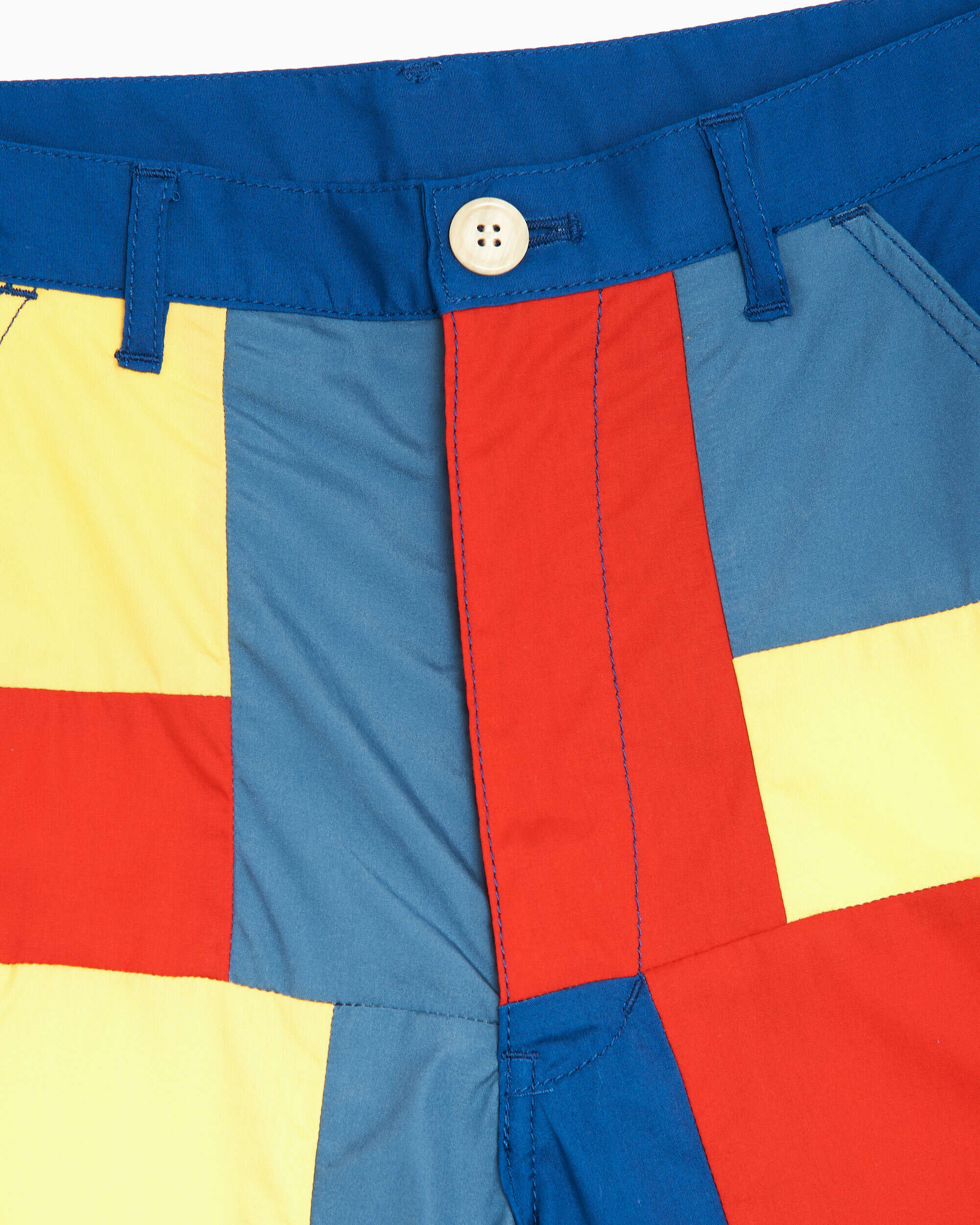 Comme des Garçons Men's Woven Pants Multi FG-P022-SS21-1 Comme des Garçons Men's Woven Pants Multi FG-P022-SS21-1
