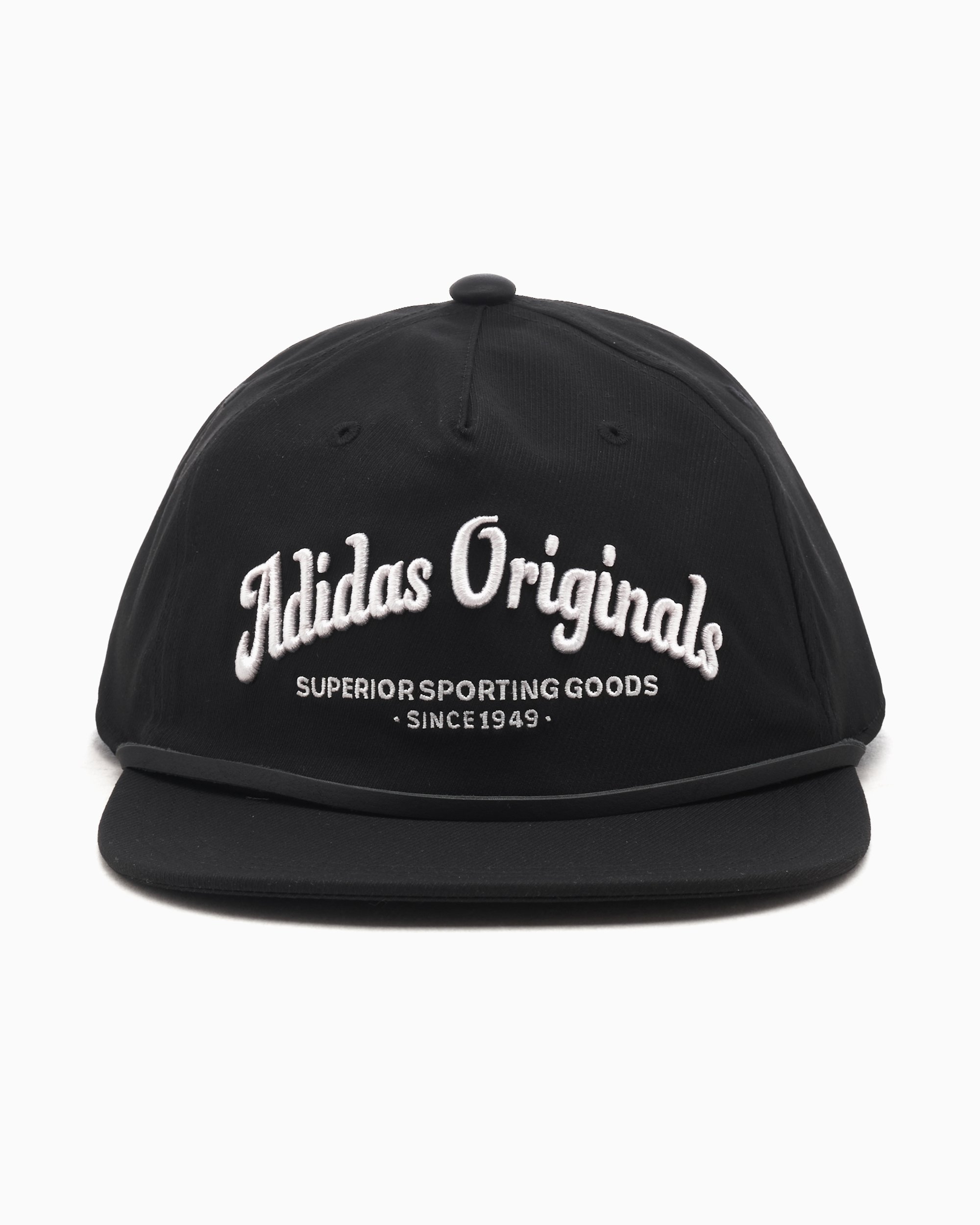 【サイズ交換ＯＫ】 Black Cap Flatbrim Unisex Originals adidas JD0997 FOOTDISTRICT | 帽子