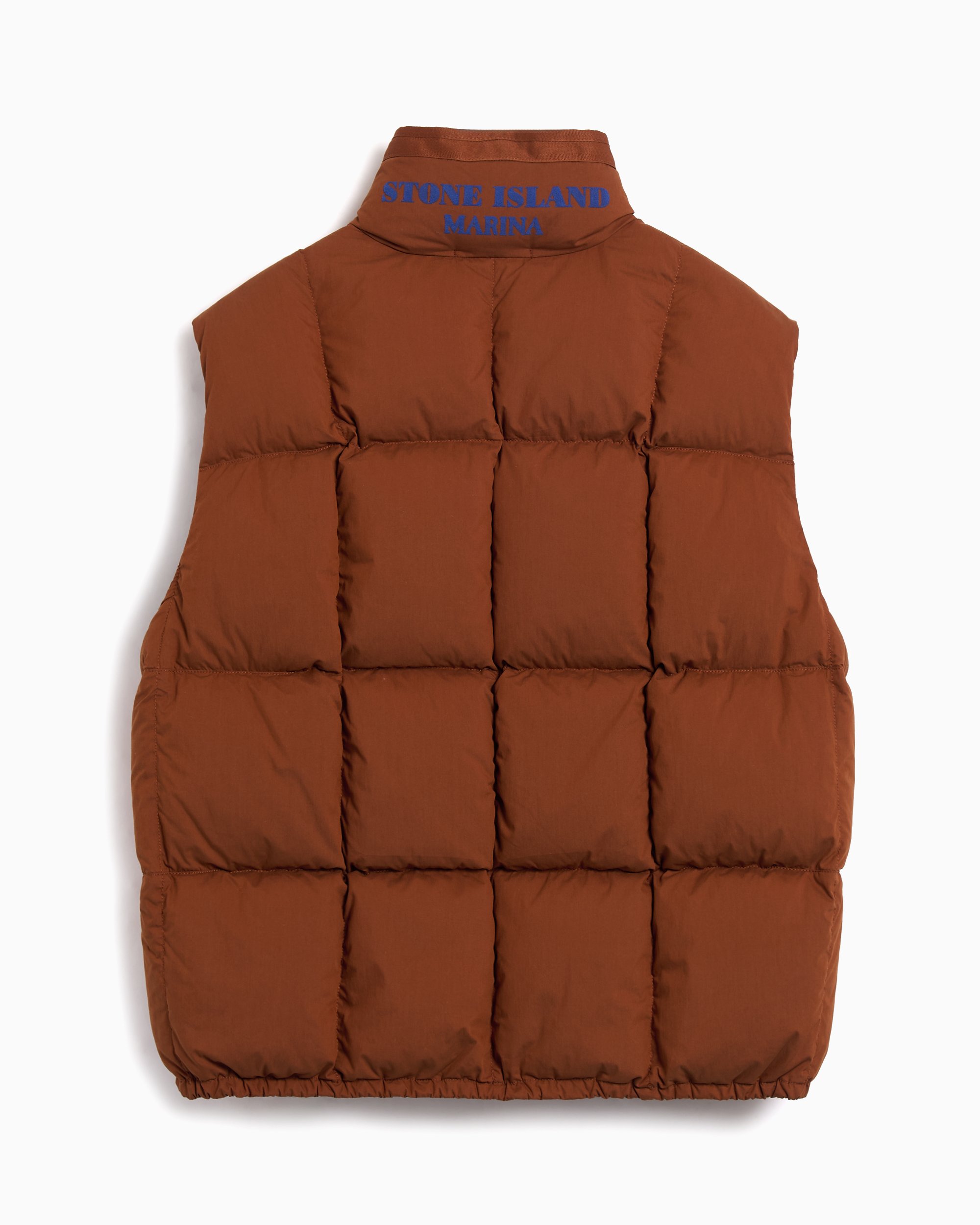 Stone Island Marina Men's Vest Orange K2S15G100011S0X24-V0071