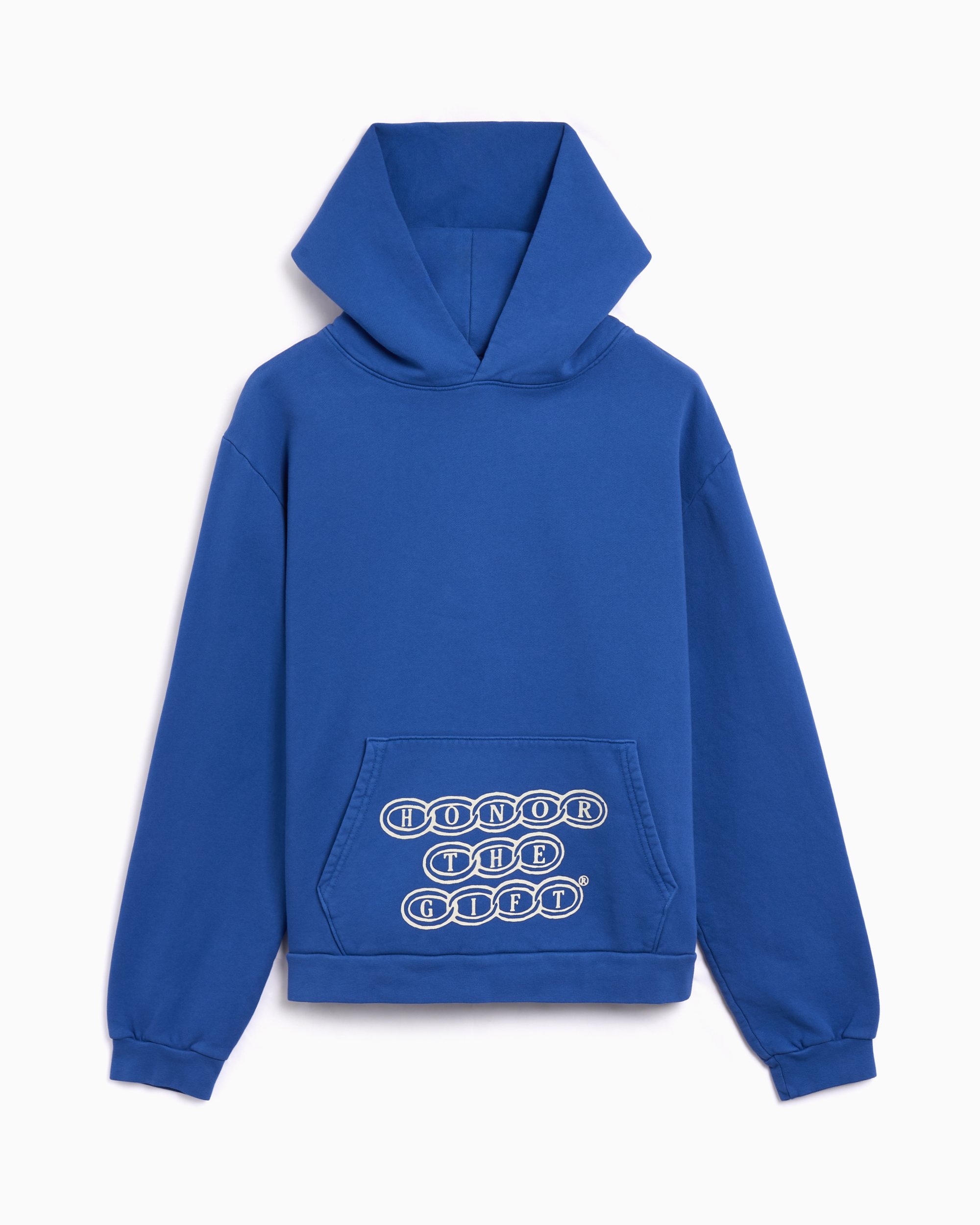Sudadera con capucha con gráfico Relaxed Honor The Gift® Chainlink Logo  para hombre Azul HTG250560-BLUE | FOOTDISTRICT