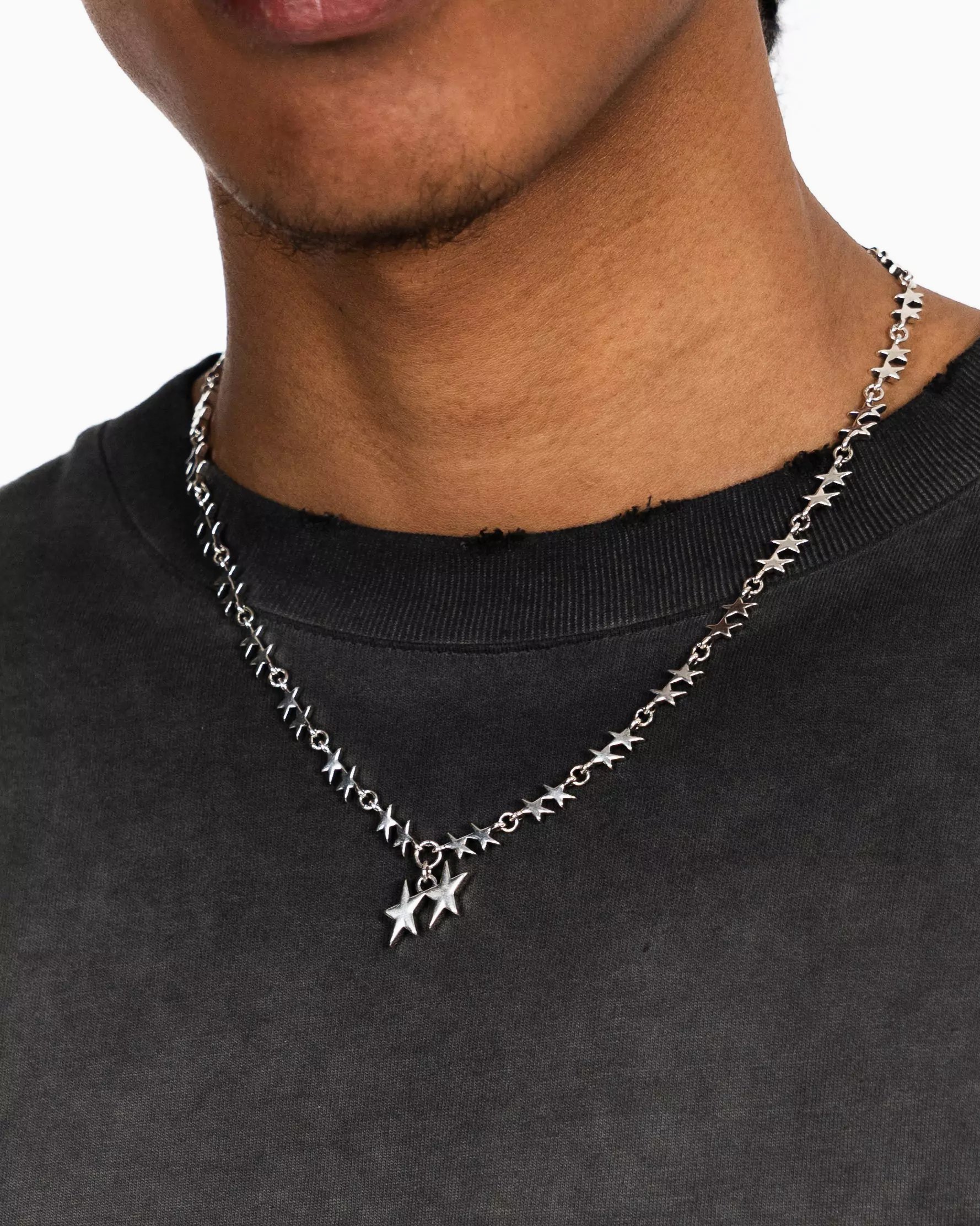 TwoJeys Superstar Unisex Necklace Silver colored 204405001