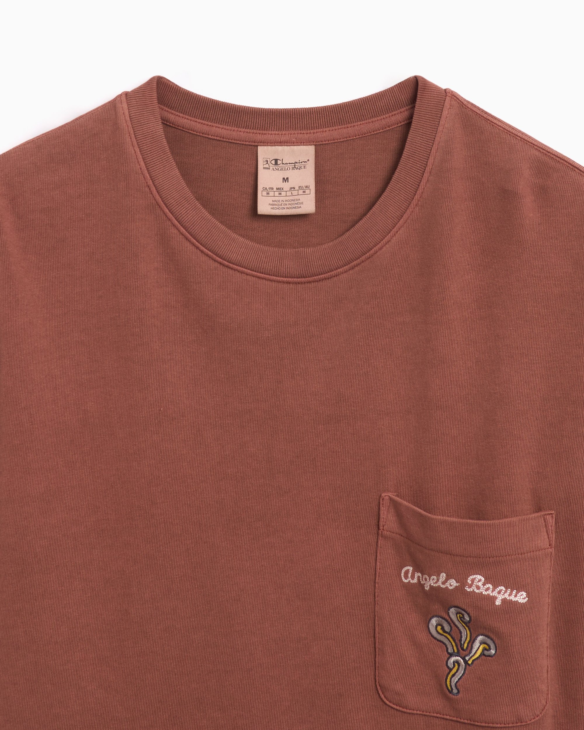 Champion t shirt mens brown hot sale