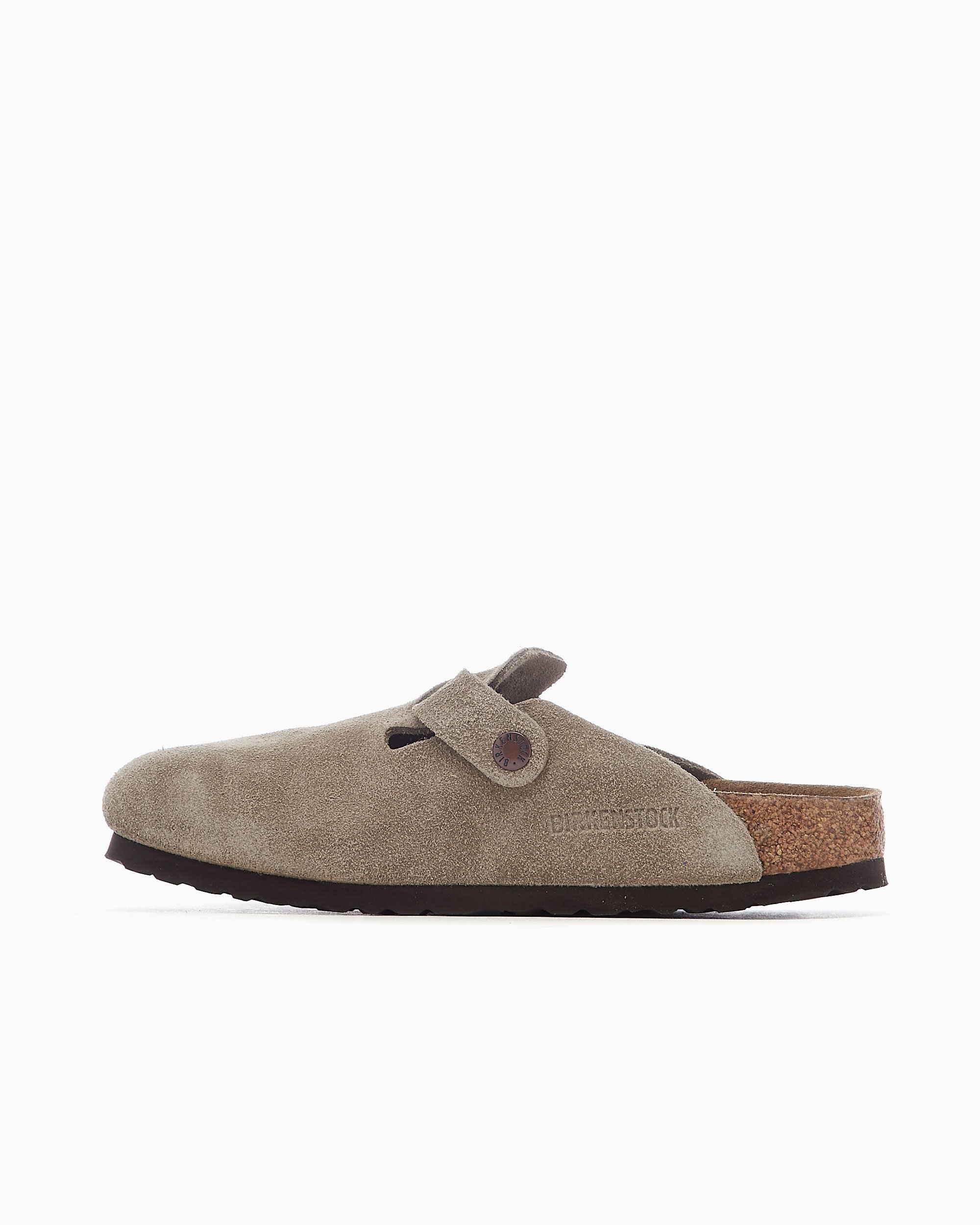 BIRKENSTOCK Women s Boston VL Soft Footbed Narrow Grau 560773 FOOTDISTRICT