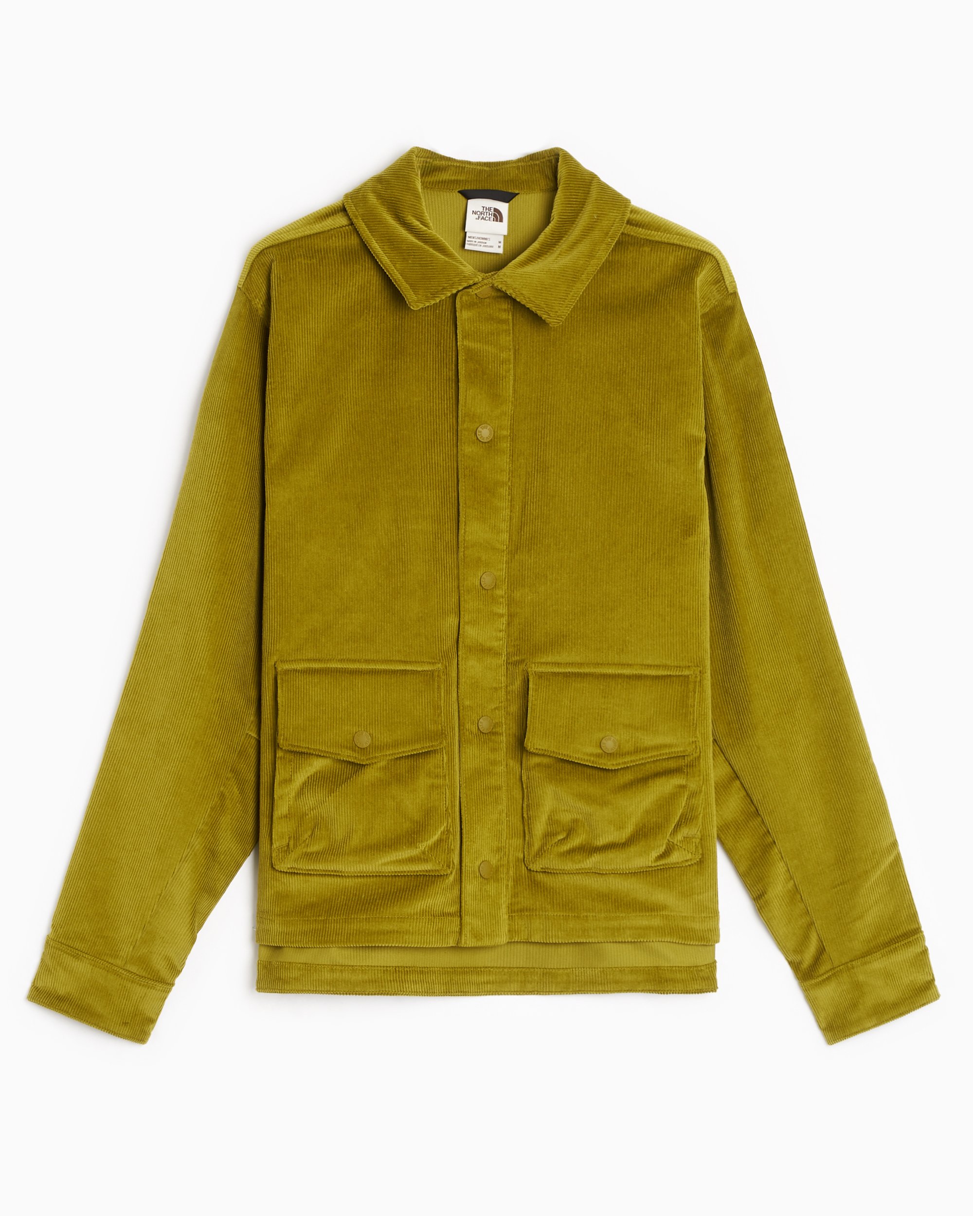 The North Face Utility Men's Corduroy Jacket Men's Overshirt Green