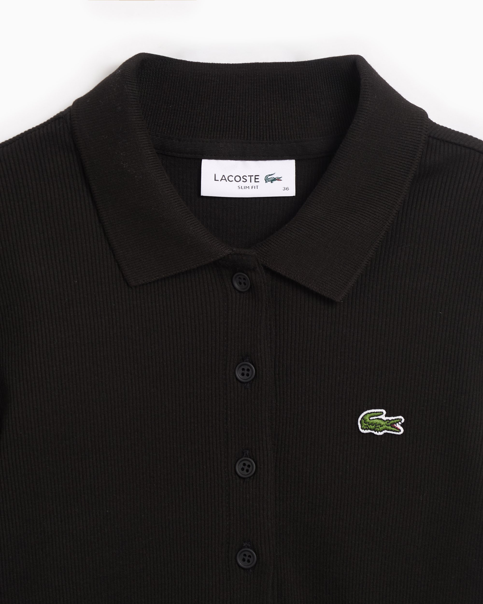 Lacoste Logo Men s Polo Black DF5377 00 031 FOOTDISTRICT