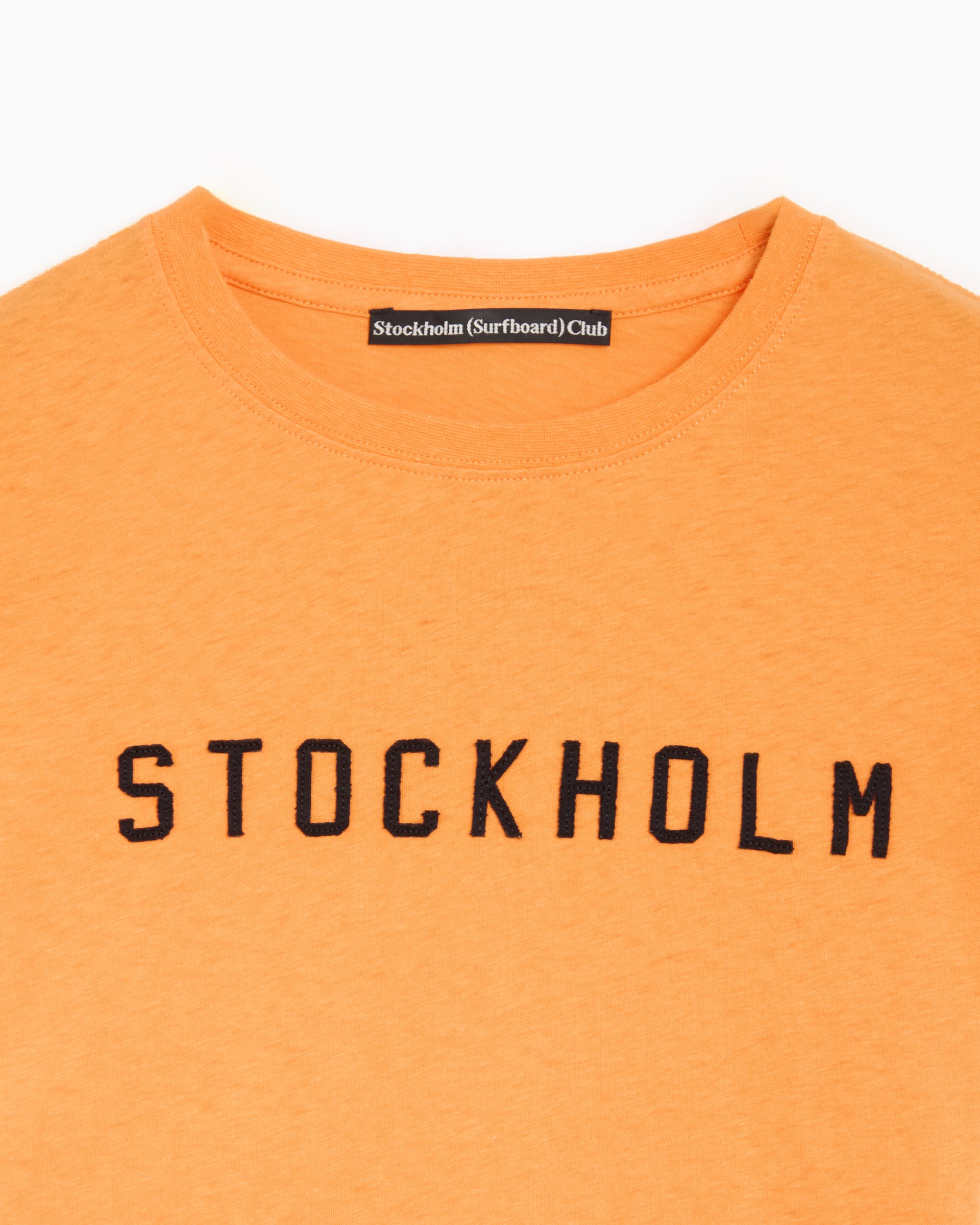 Stockholm (Surfboard) Club Mini Cap Men's T-Shirt Orange U1000142-Sunflower  | FOOTDISTRICT