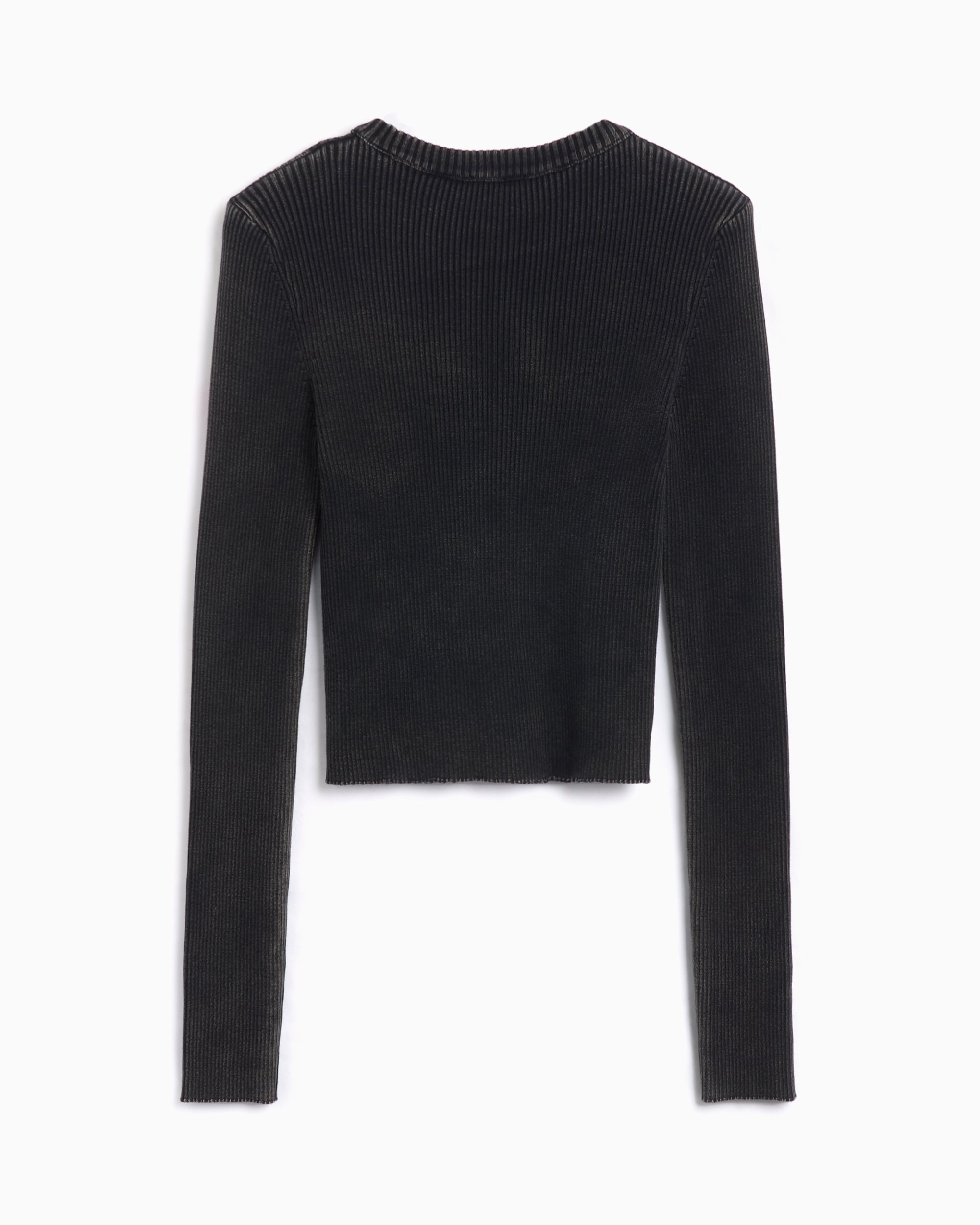 Diesel M-Anchor-A Women's Long Sleeve Knit T-Shirt Slim