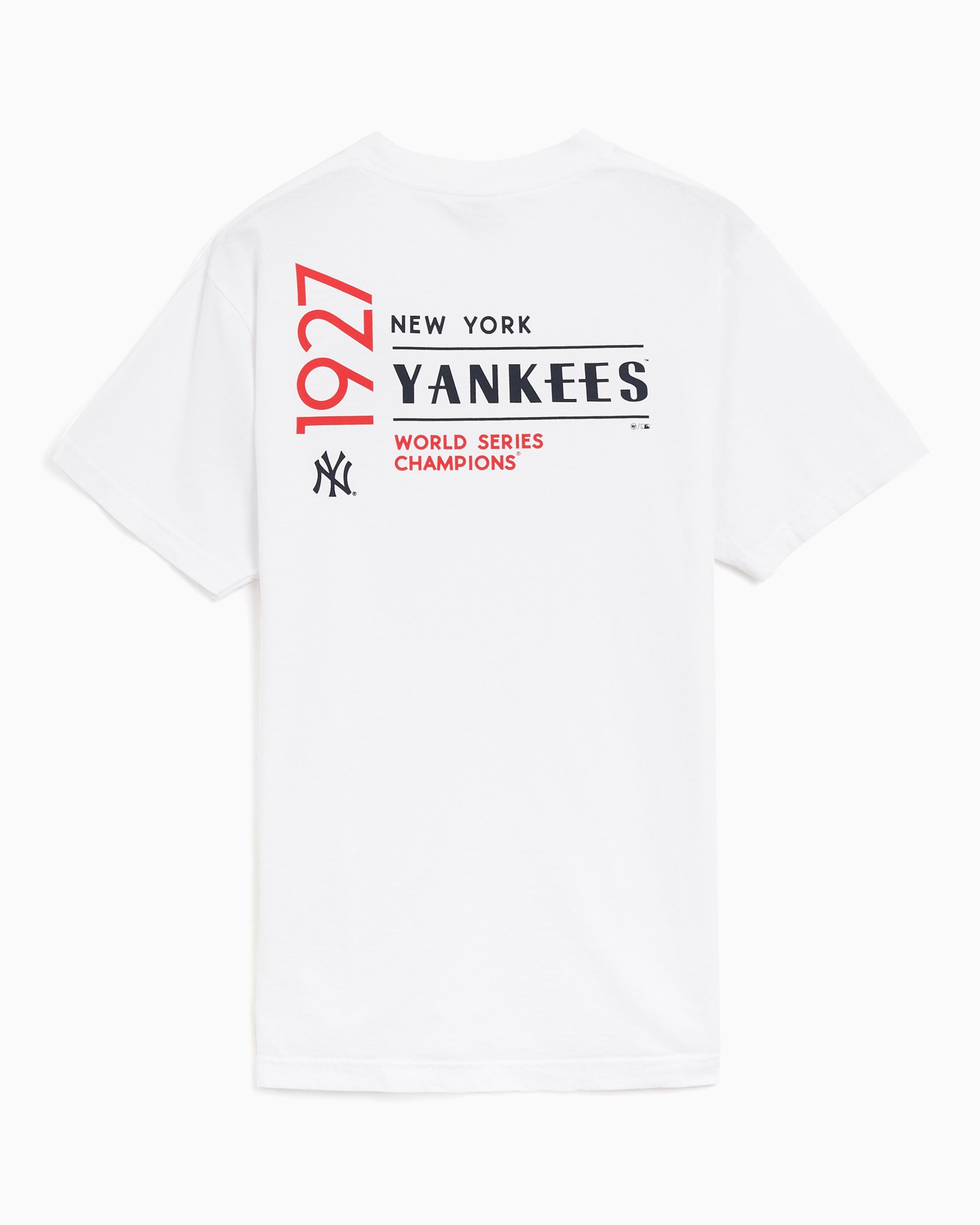 素晴らしい Sporty White T-Shirt Unisex Champions Yankees Rich & Tシャツ(半袖+袖なし)